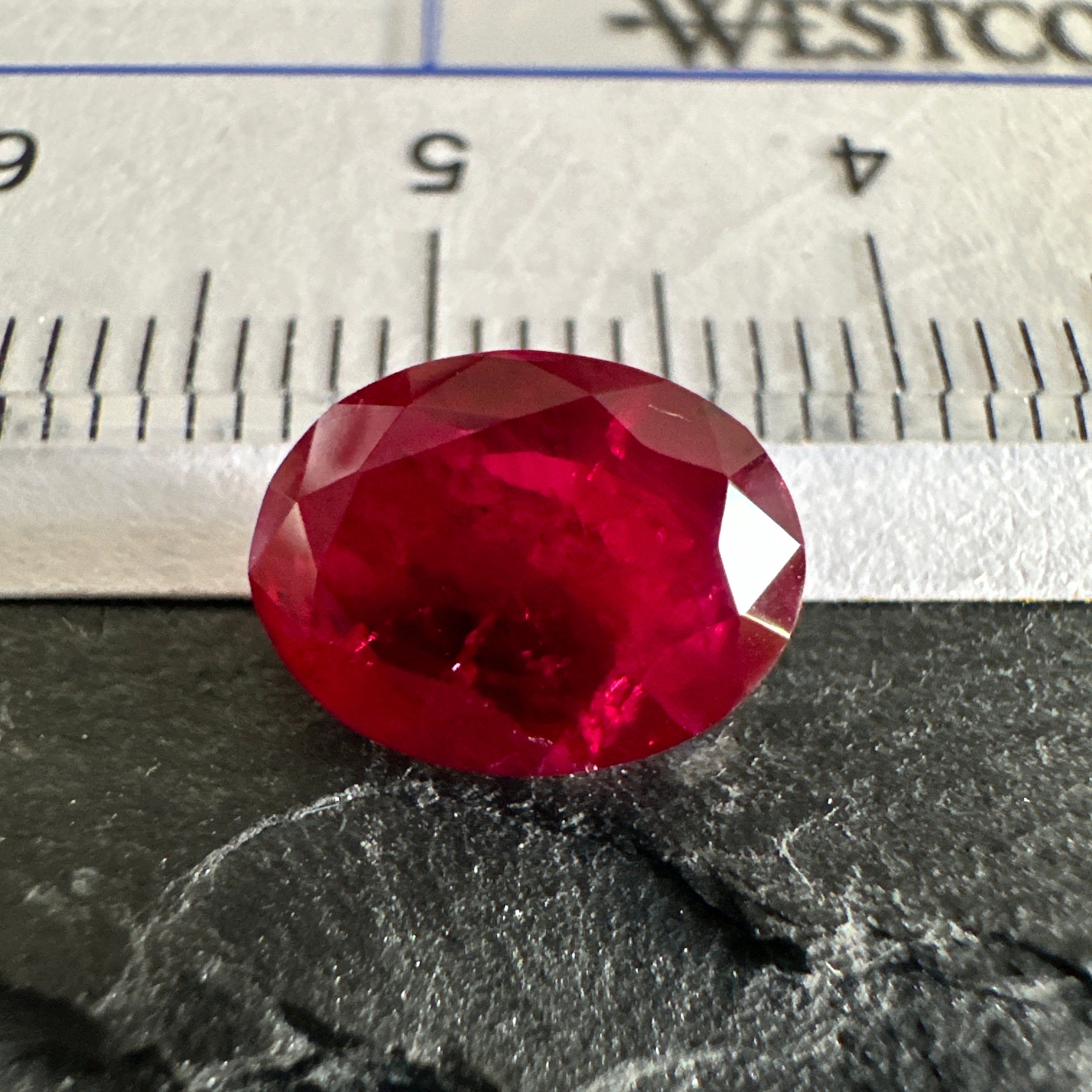 Ruby, 2.89ct, Longido, Tanzania, Untreated Unheated