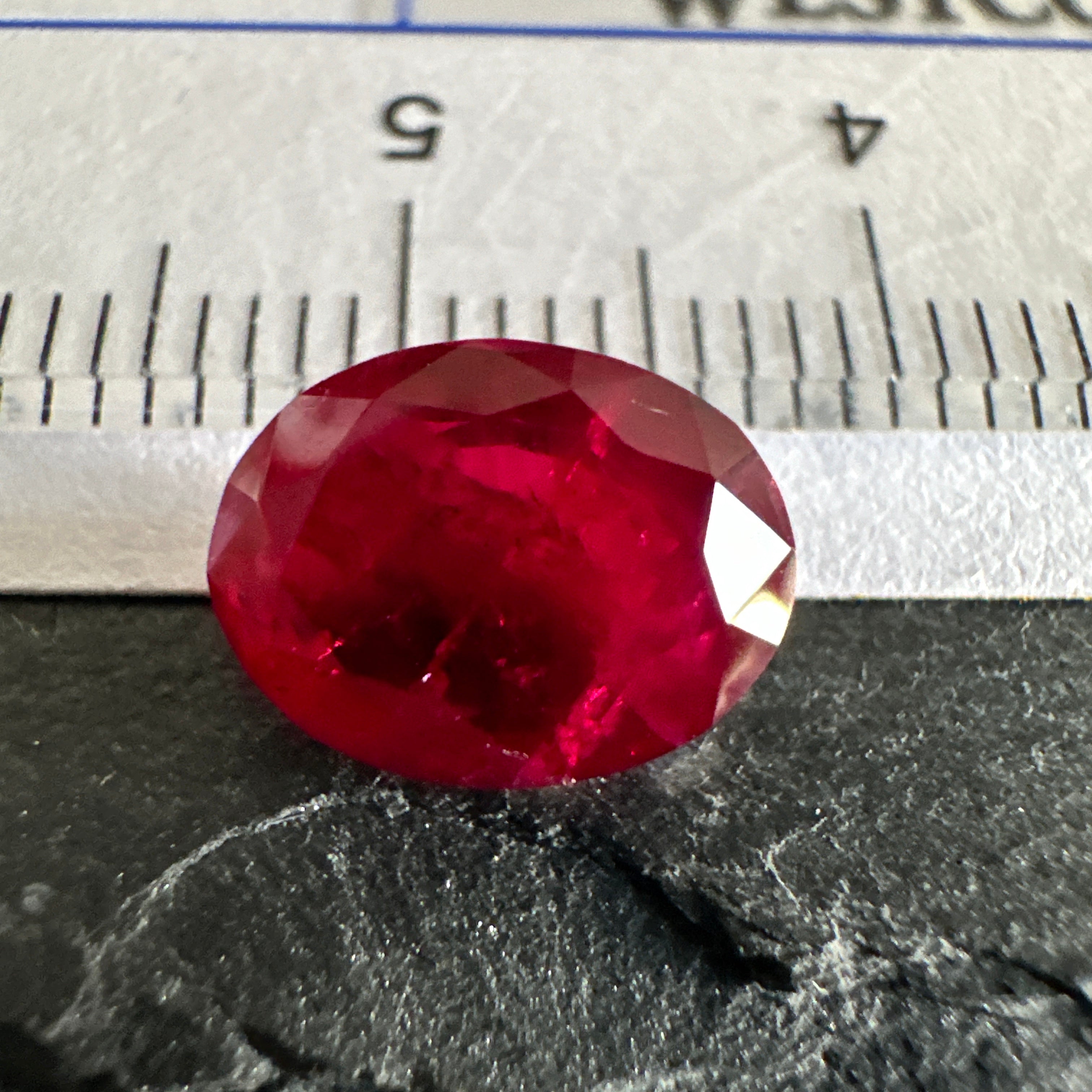 Ruby, 2.89ct, Longido, Tanzania, Untreated Unheated