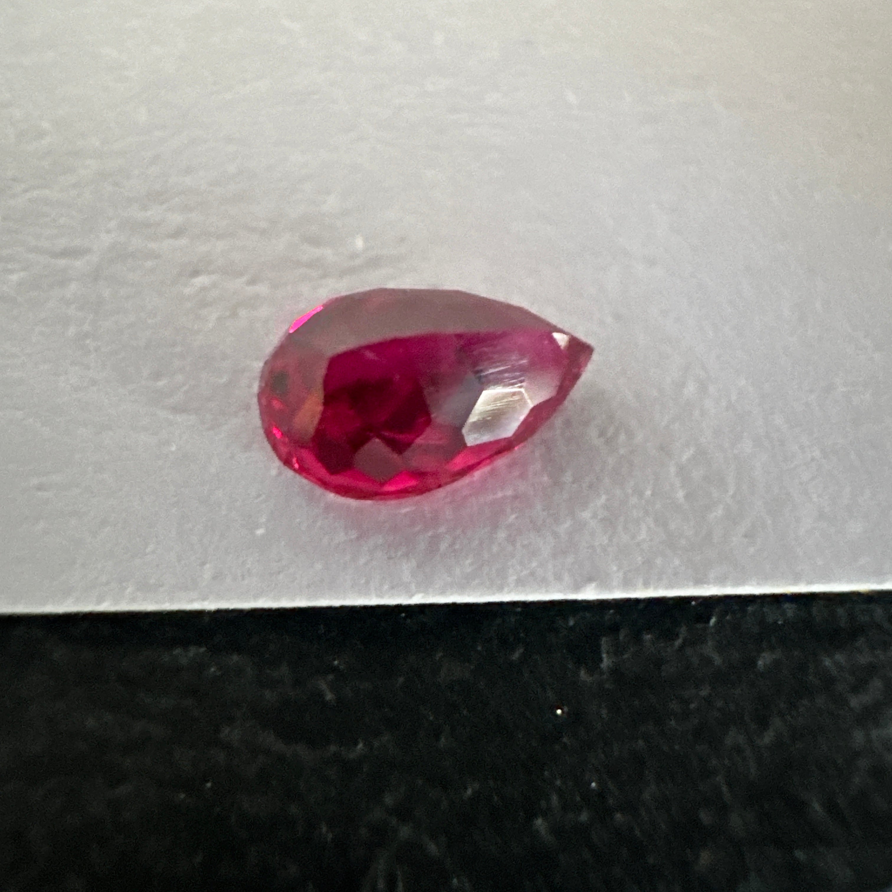 Ruby, 0.42ct, Tanzania, Untreated Unheated