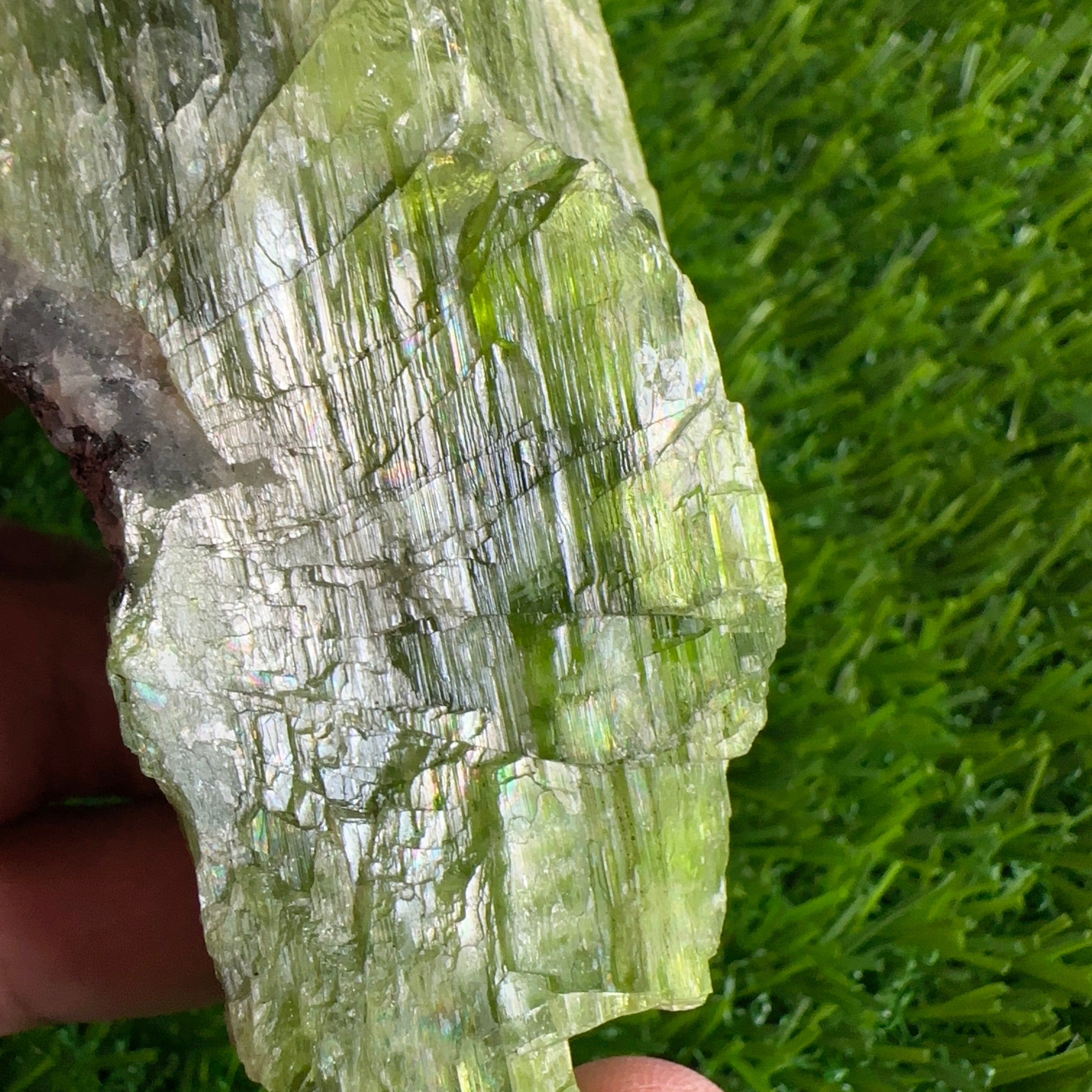 Tremolite Crystal from Merelani, 164.90gm, Rare, fully crystalized and etched from all sides, looks like multiple crystals formed together, gemmy