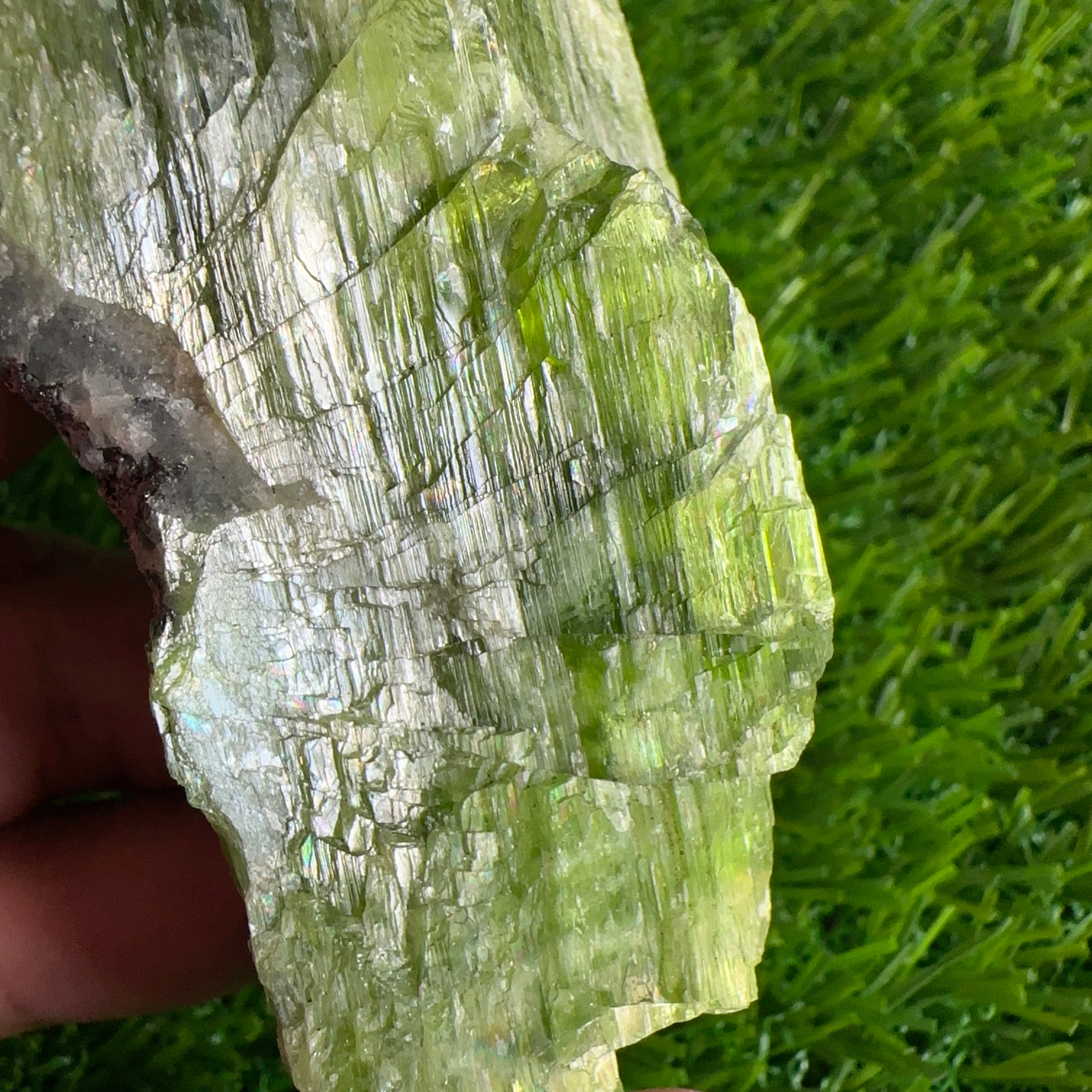 Tremolite Crystal from Merelani, 164.90gm, Rare, fully crystalized and etched from all sides, looks like multiple crystals formed together, gemmy