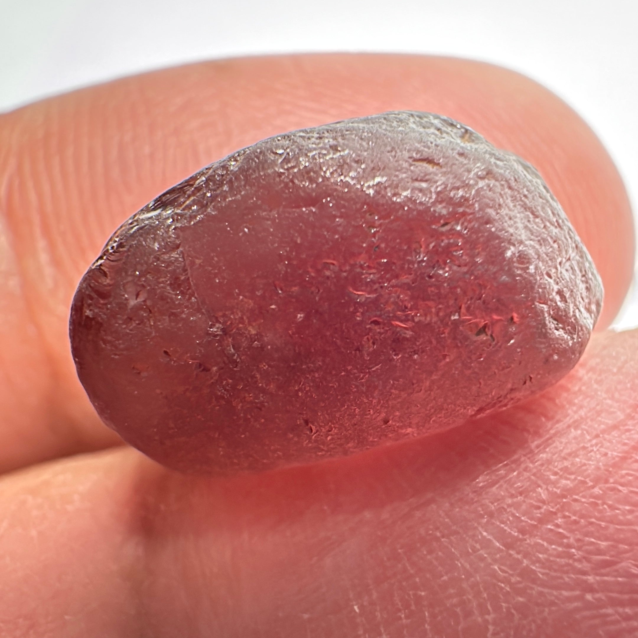 Colour Change / Shift Garnet, 16.59ct, Tanzania, Untreated Unheated, silky so would grade it as vs-si