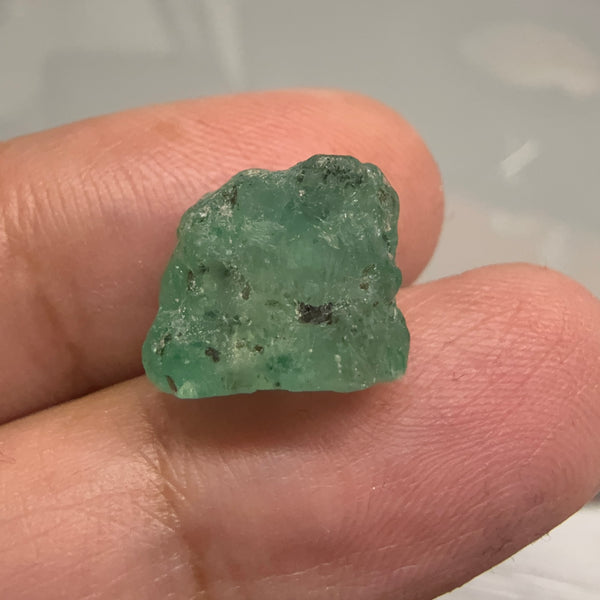 Emerald Crystal, 9.13ct, Tanzania, Untreated Unheated, specimen grade