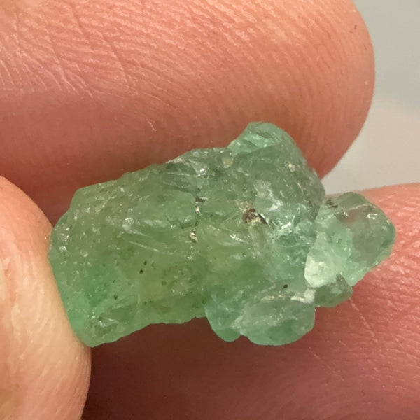 Emerald Crystal, 6.91ct, Tanzania, Untreated Unheated, specimen grade