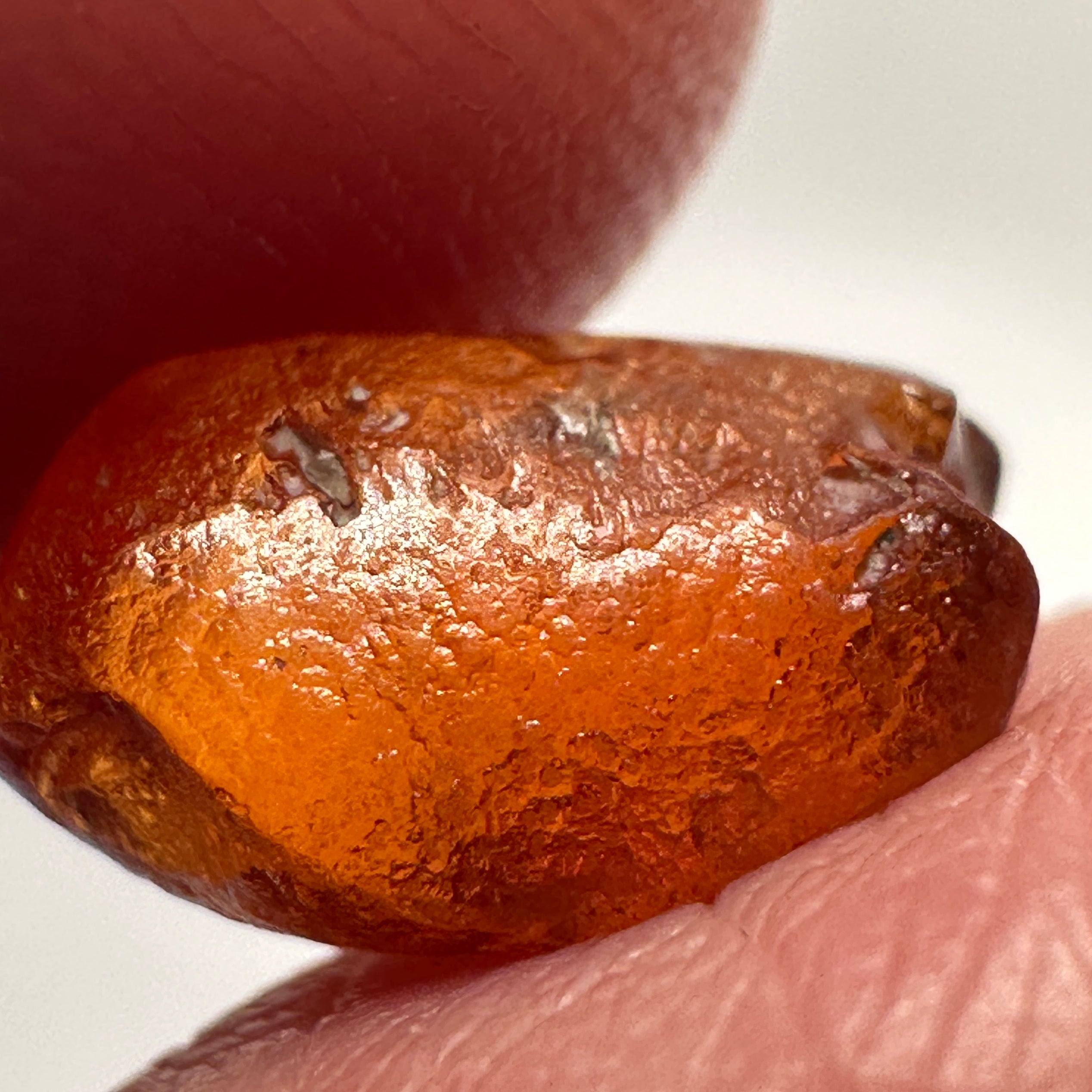 Mahenge Malaya Garnet, 4.70ct, Tanzania, Untreated Unheated, VVS, a very vivid Mahenge Malaya