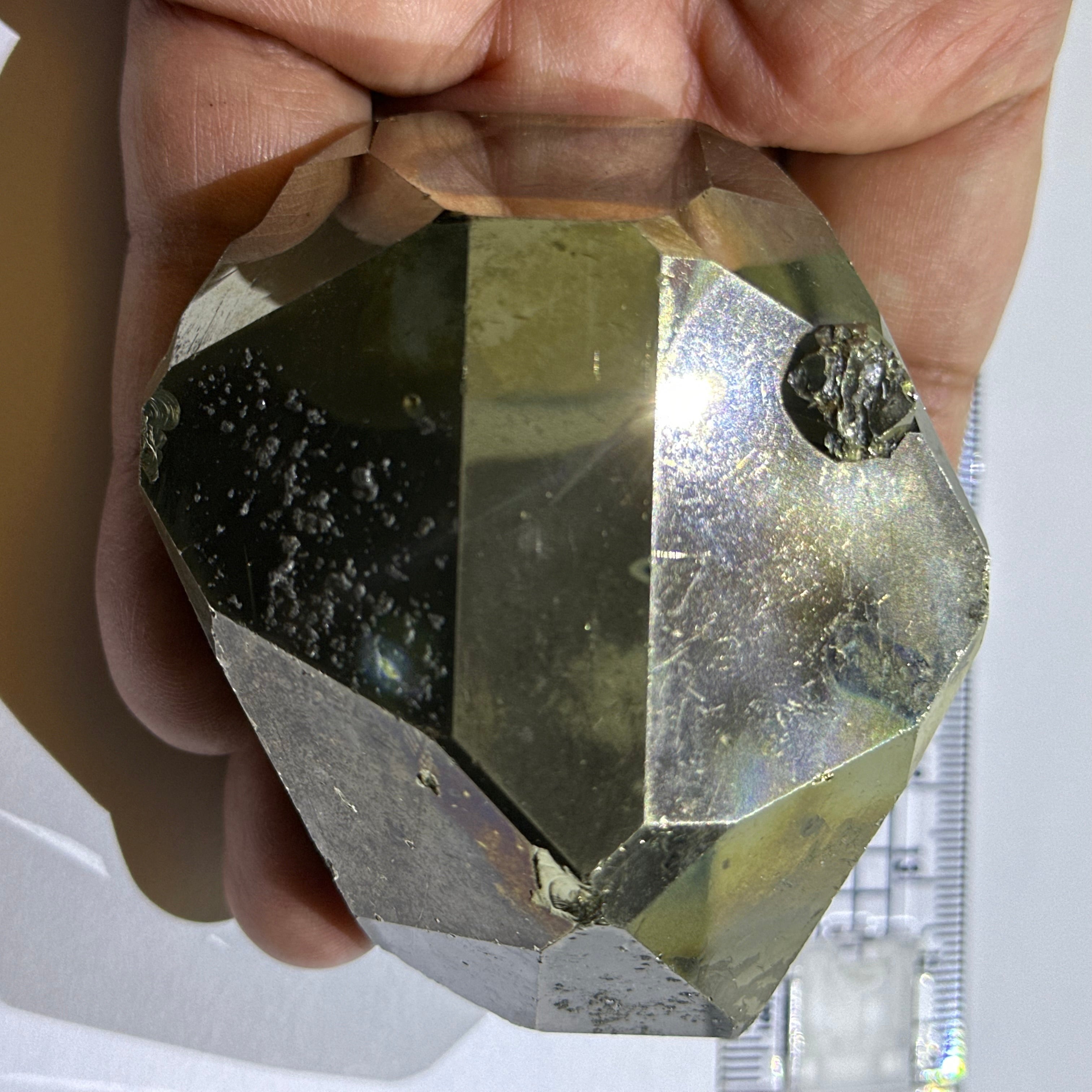 Merelani Pyrite Crystal, 574.10gm, Tanzania, Untreated Unheated