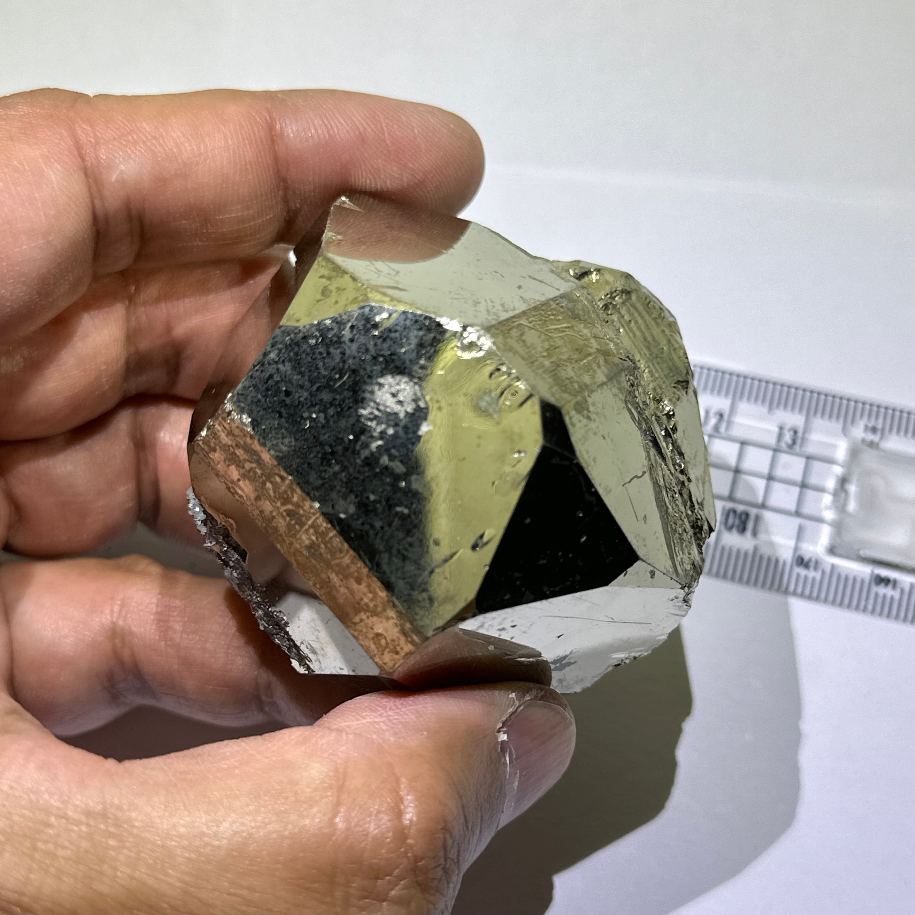 Merelani Pyrite Crystal, 346.10gm, Tanzania, Untreated Unheated