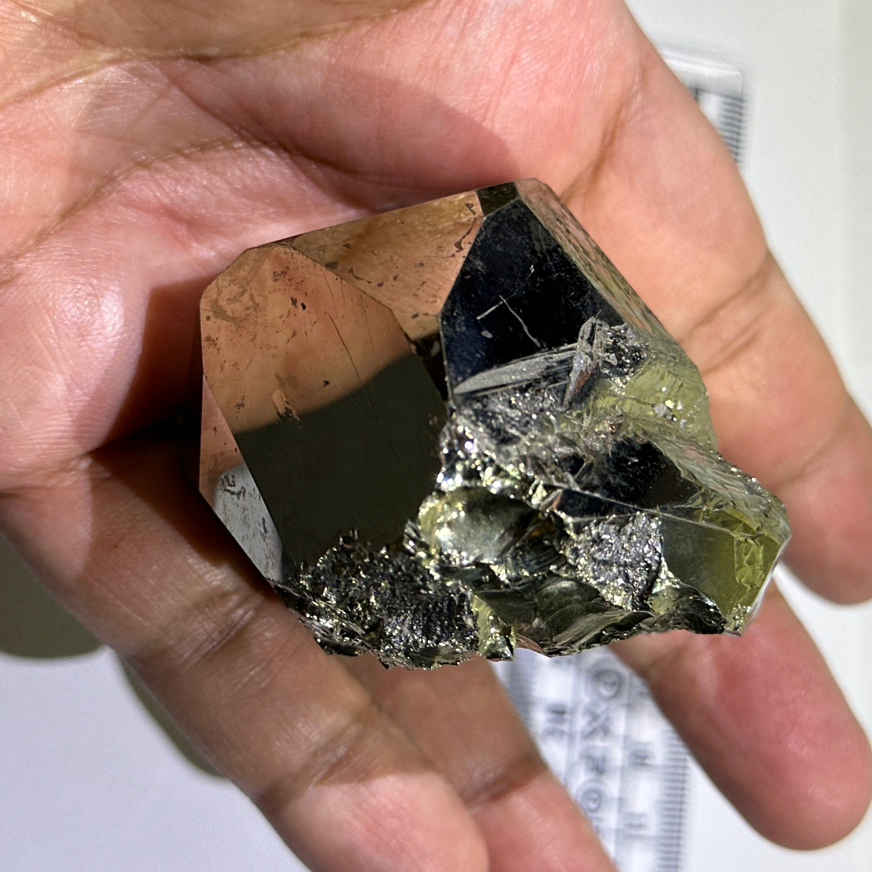 Merelani Pyrite Crystal, 346.10gm, Tanzania, Untreated Unheated