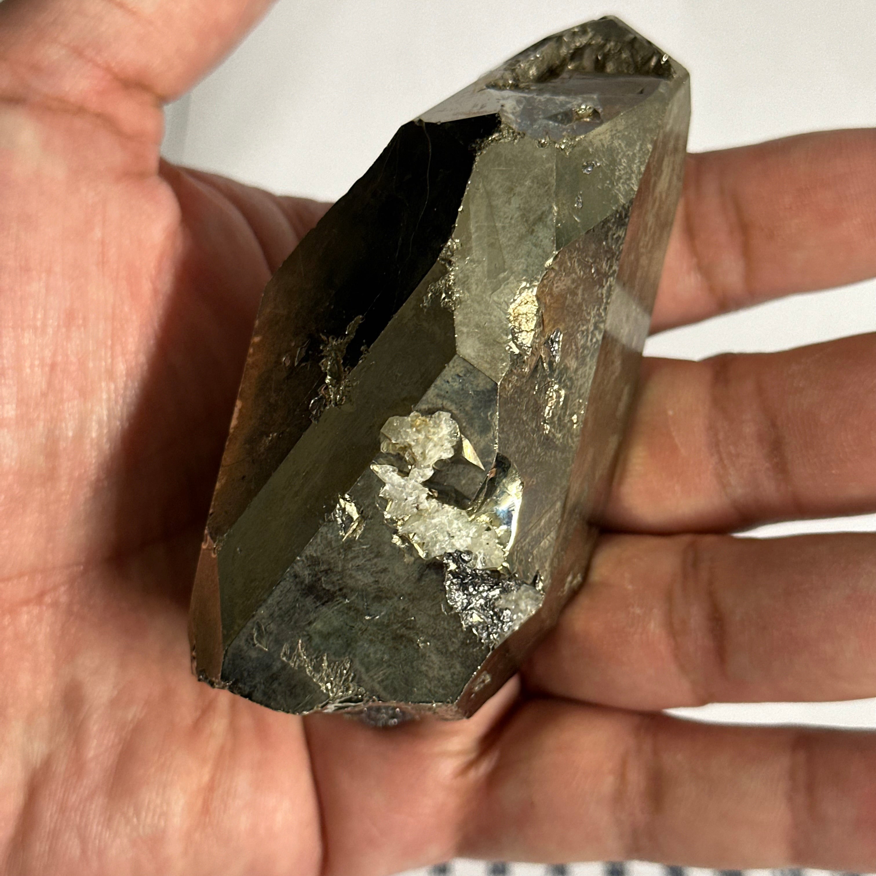 Merelani Pyrite Crystal, 419.30gm, Tanzania, Untreated Unheated