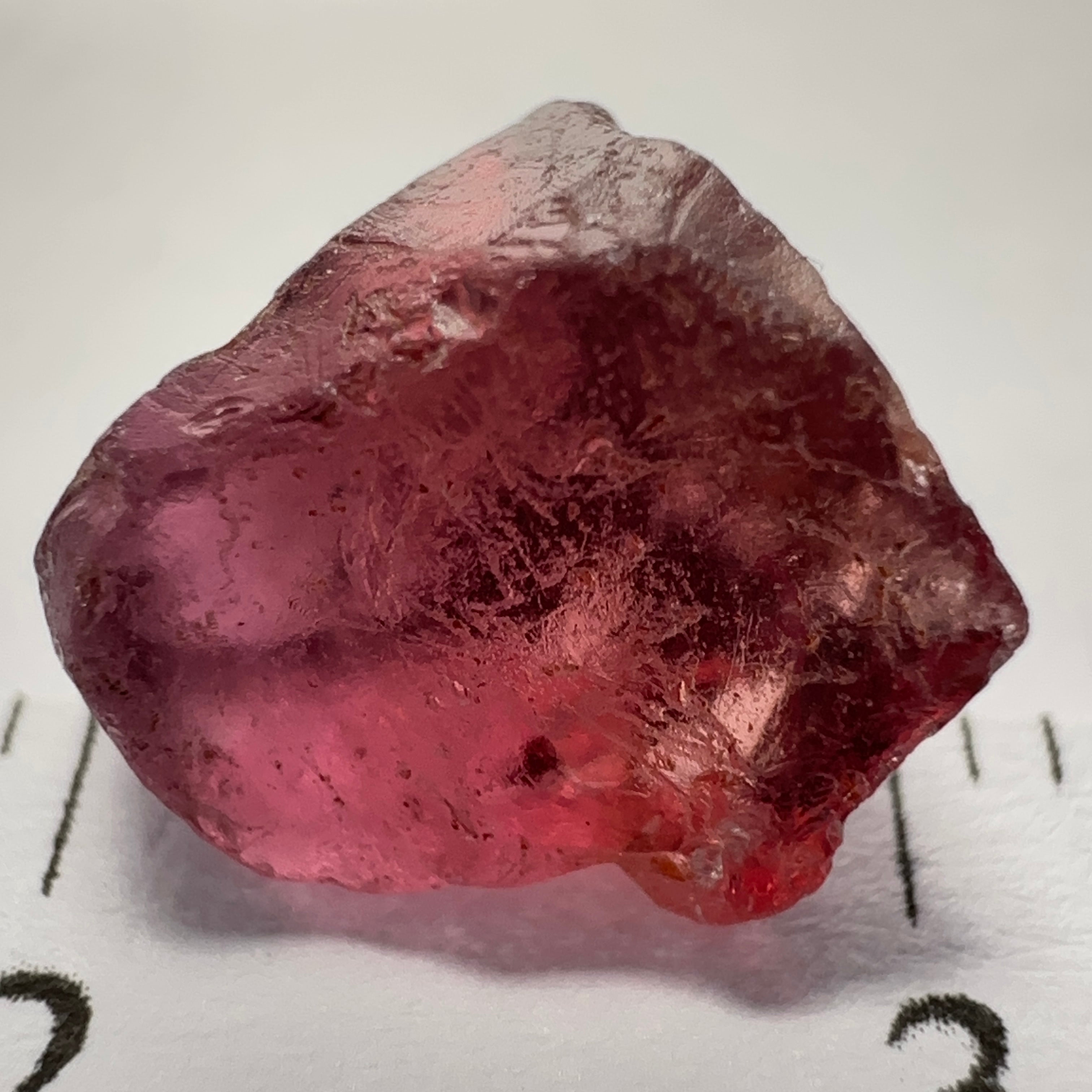 Rhodolite Garnet Colour Shifting, 4.01ct, Umba, Tanzania, Untreated Untreated. Si