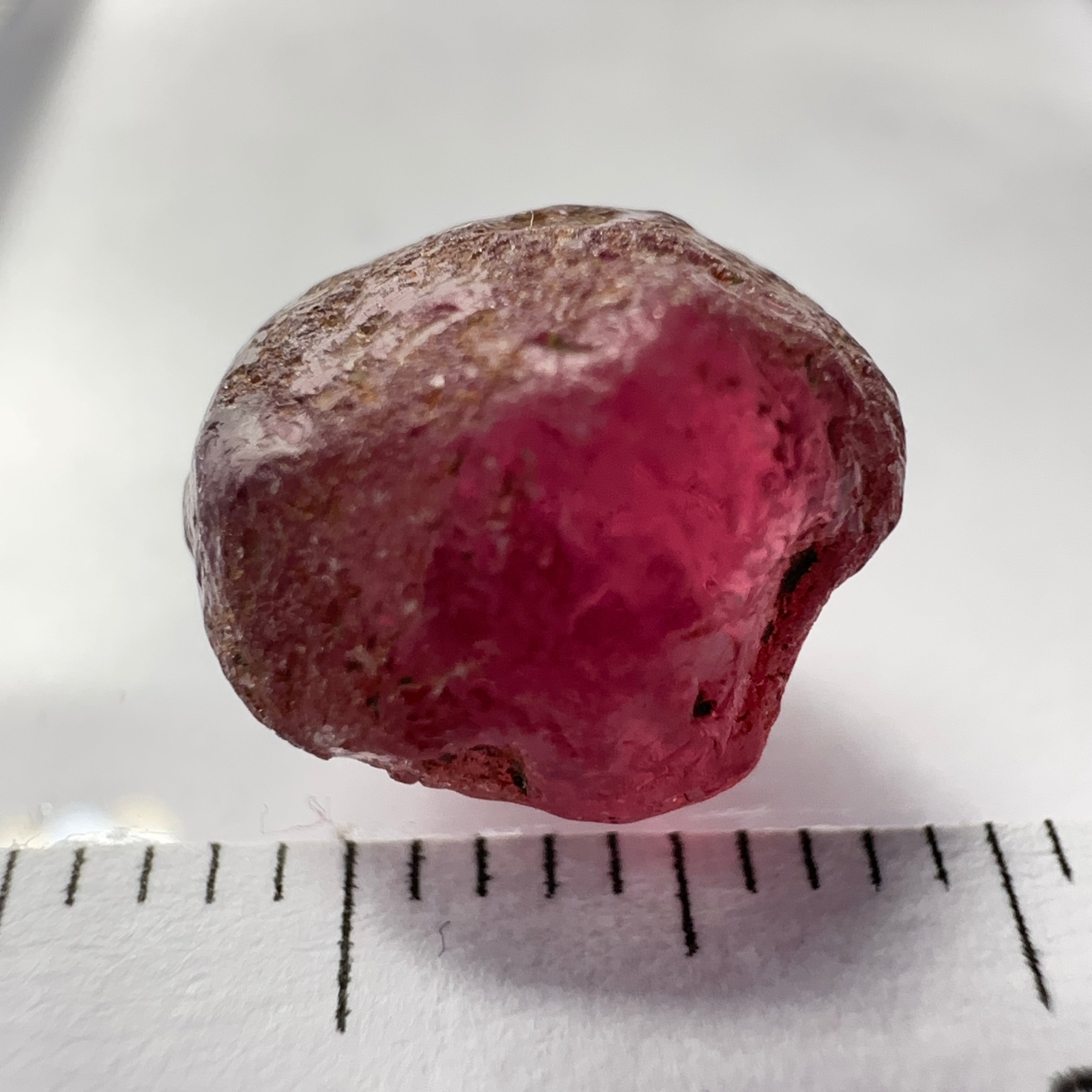 Rhodolite Garnet Colour Shifting, 6.53ct, Umba, Tanzania, Untreated Untreated. Slight bubble inclusions on a small part of the outside skin, needs to be cleaned up, rest vvs-if