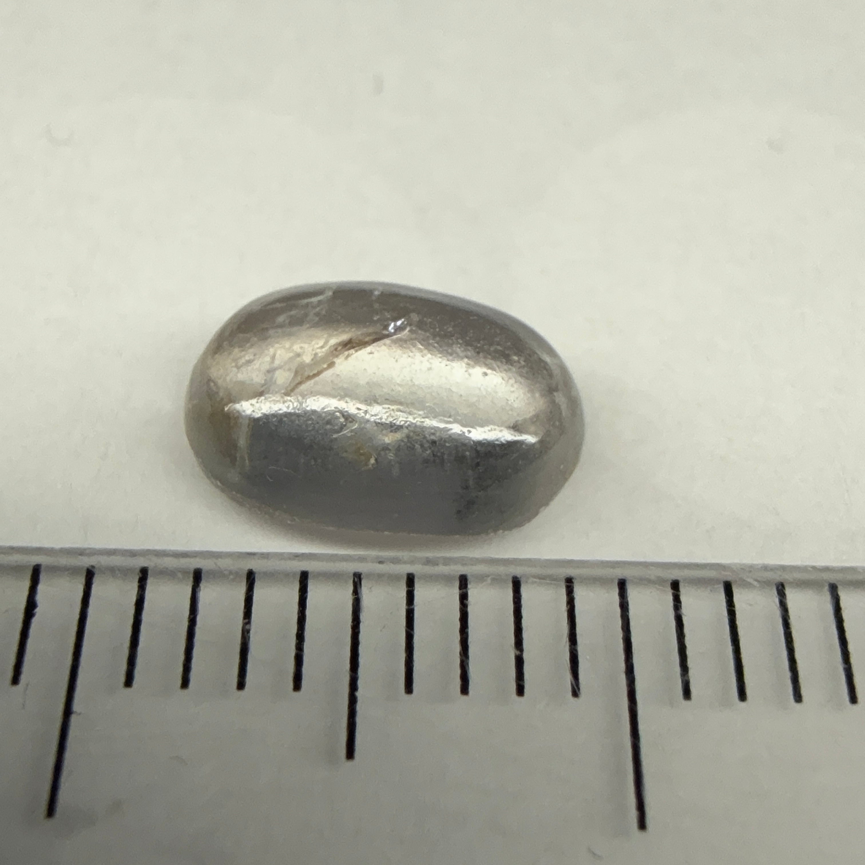 Sapphire Cabochon, 1.80ct, Umba Valley, Tanzania. Untreated Unheated