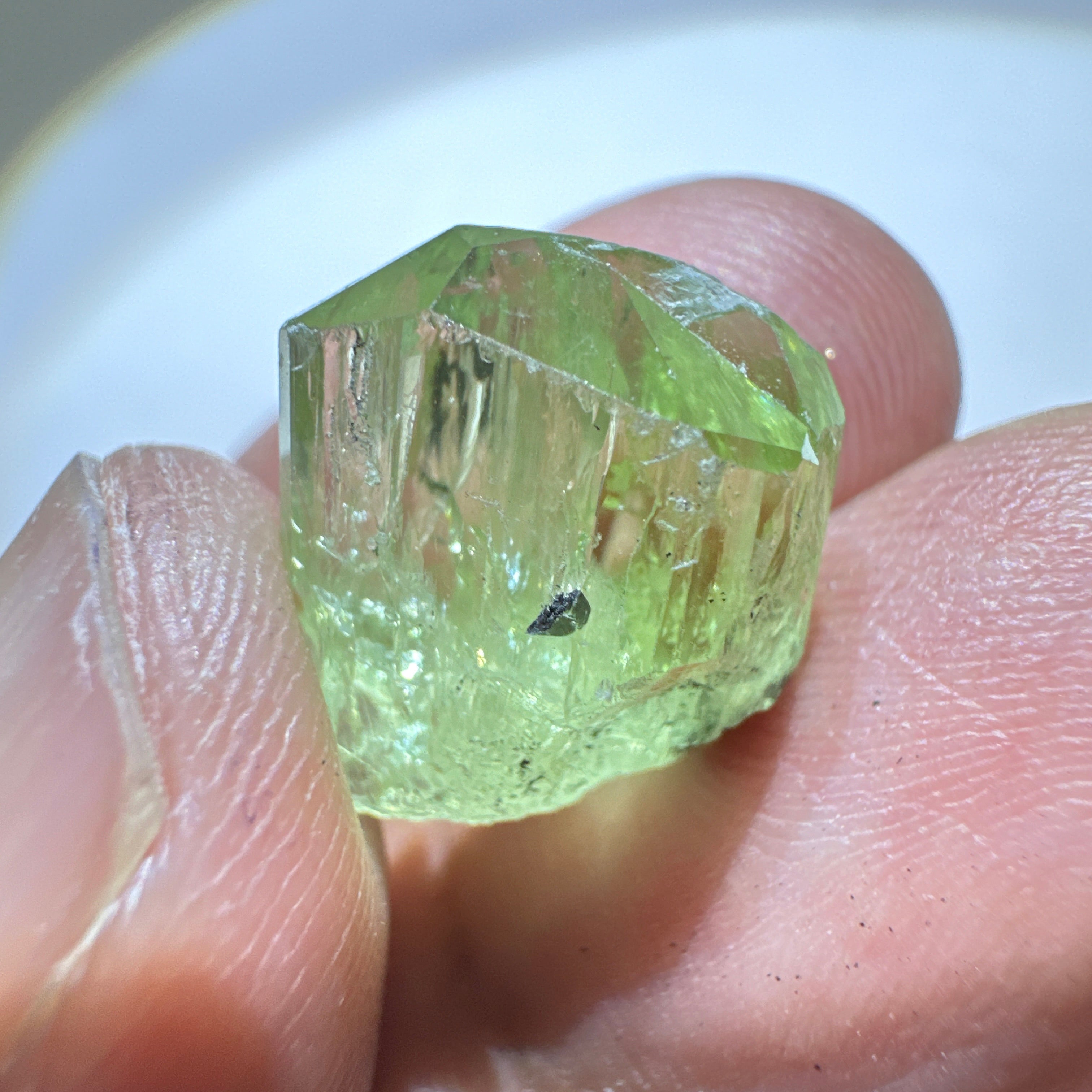 Diopside crystal, 2.6gm, Merelani, Tanzania