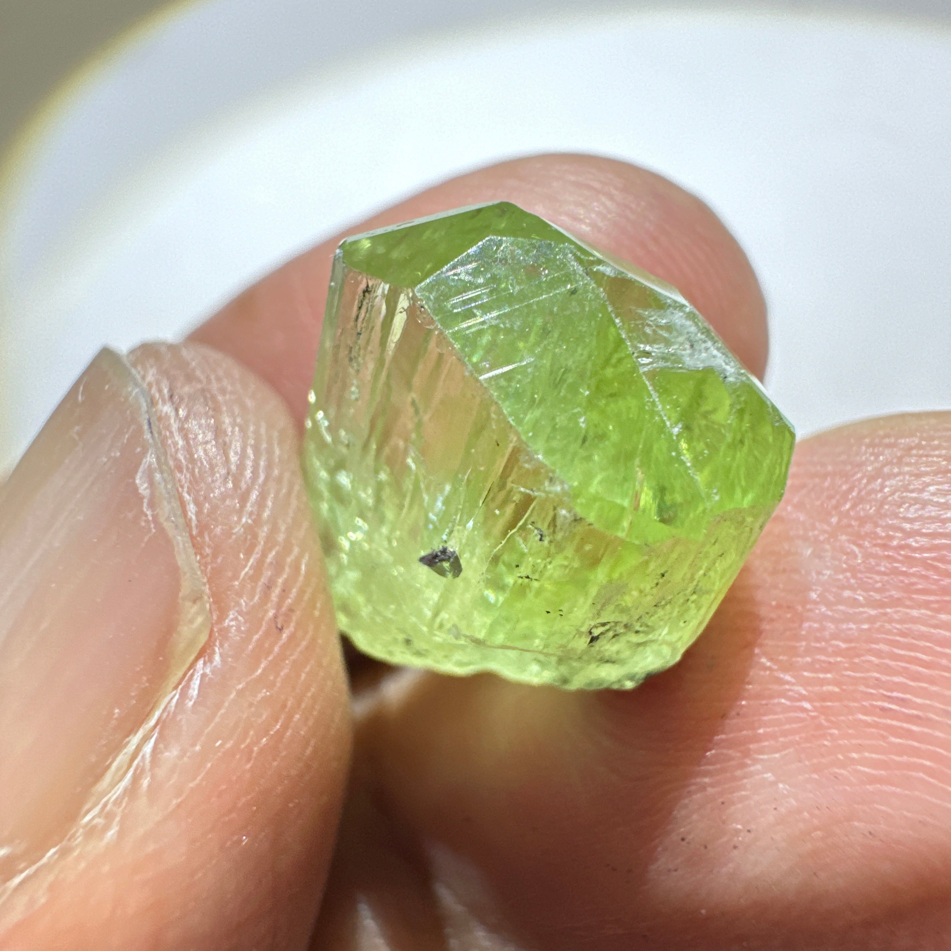 Diopside crystal, 2.6gm, Merelani, Tanzania