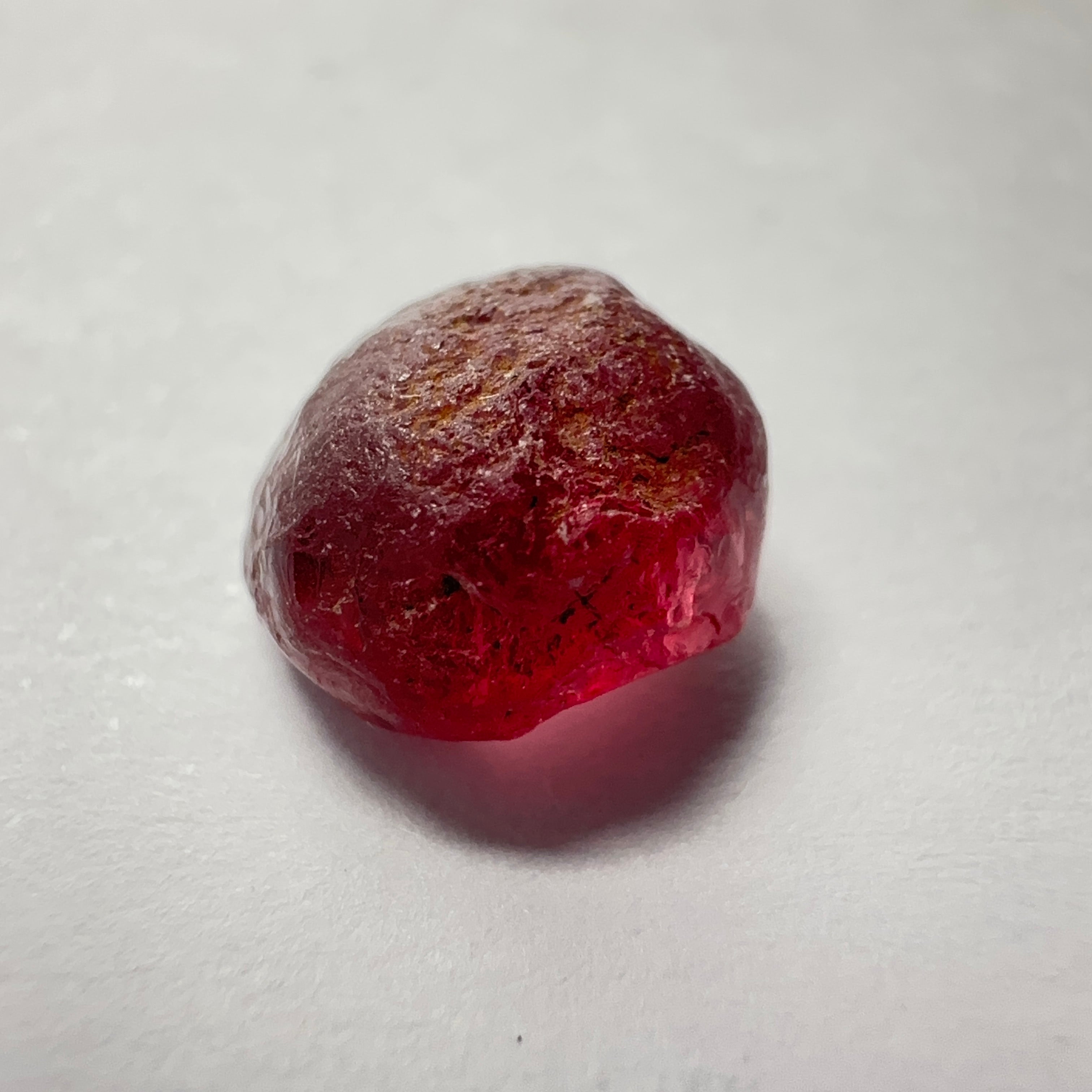 Rhodolite Garnet Colour Shifting, 3.84ct, Umba, Tanzania, Untreated Untreated. Few bubbles on the outside