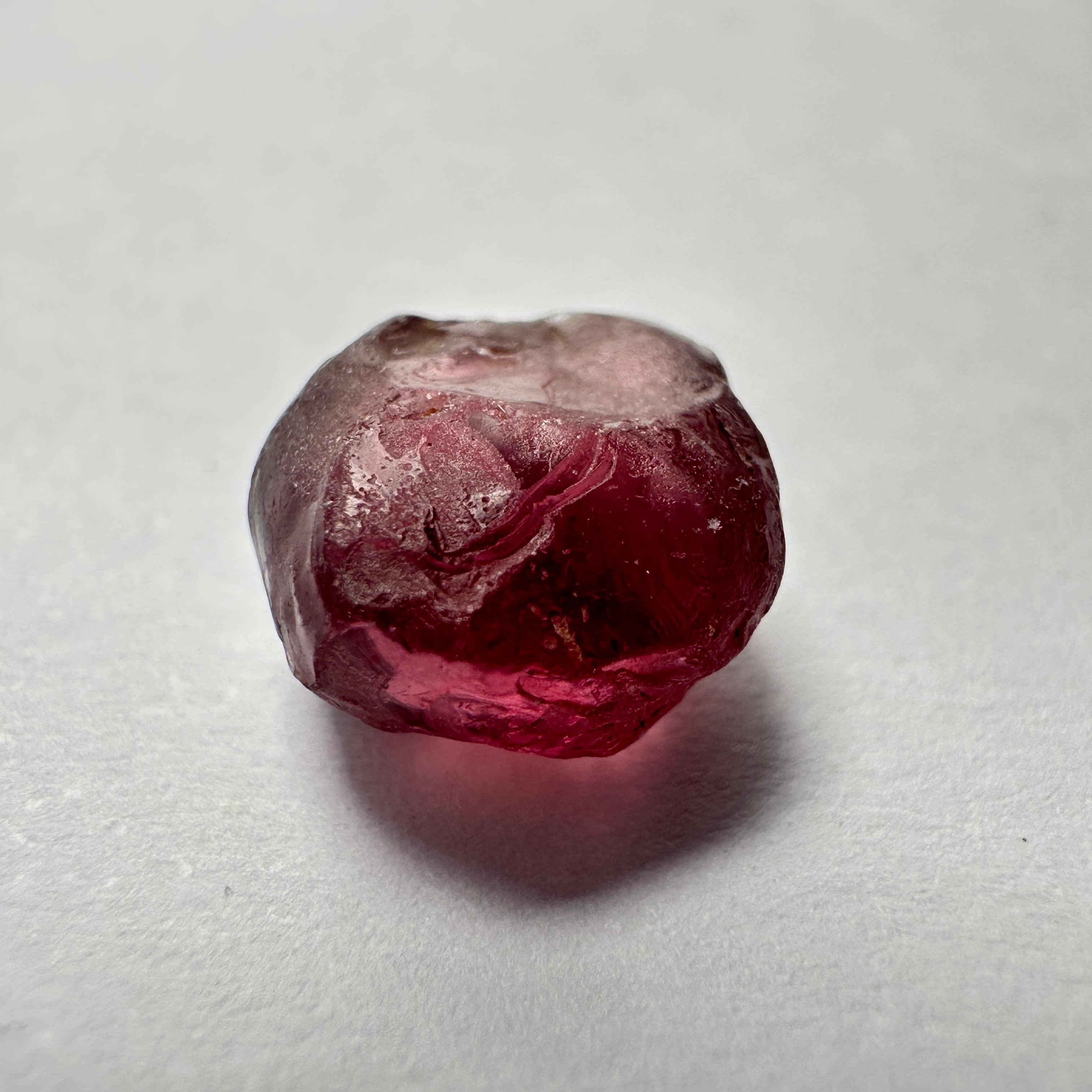 Rhodolite Garnet Colour Shifting, 3.84ct, Umba, Tanzania, Untreated Untreated. Few bubbles on the outside