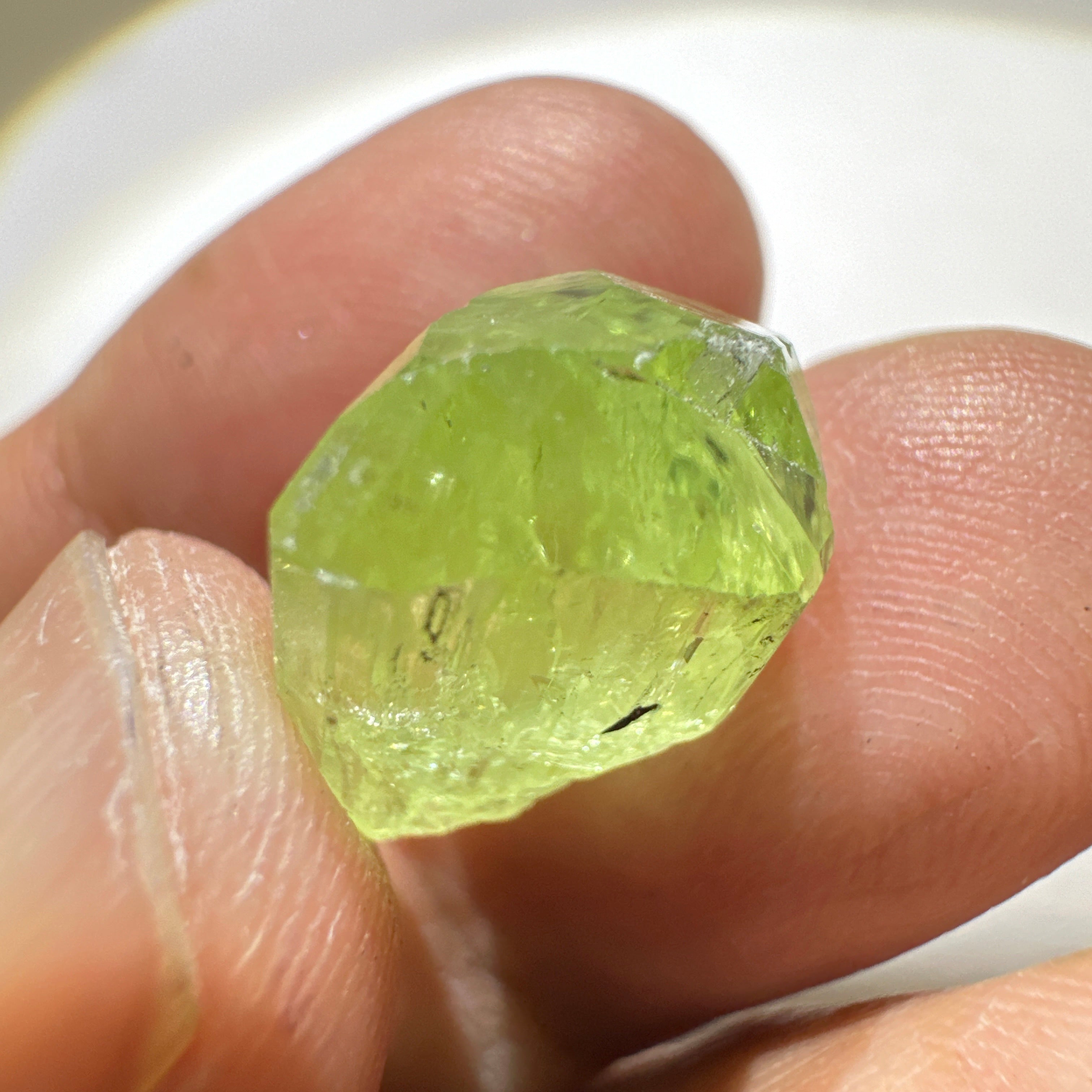 Diopside crystal, 2.6gm, Merelani, Tanzania