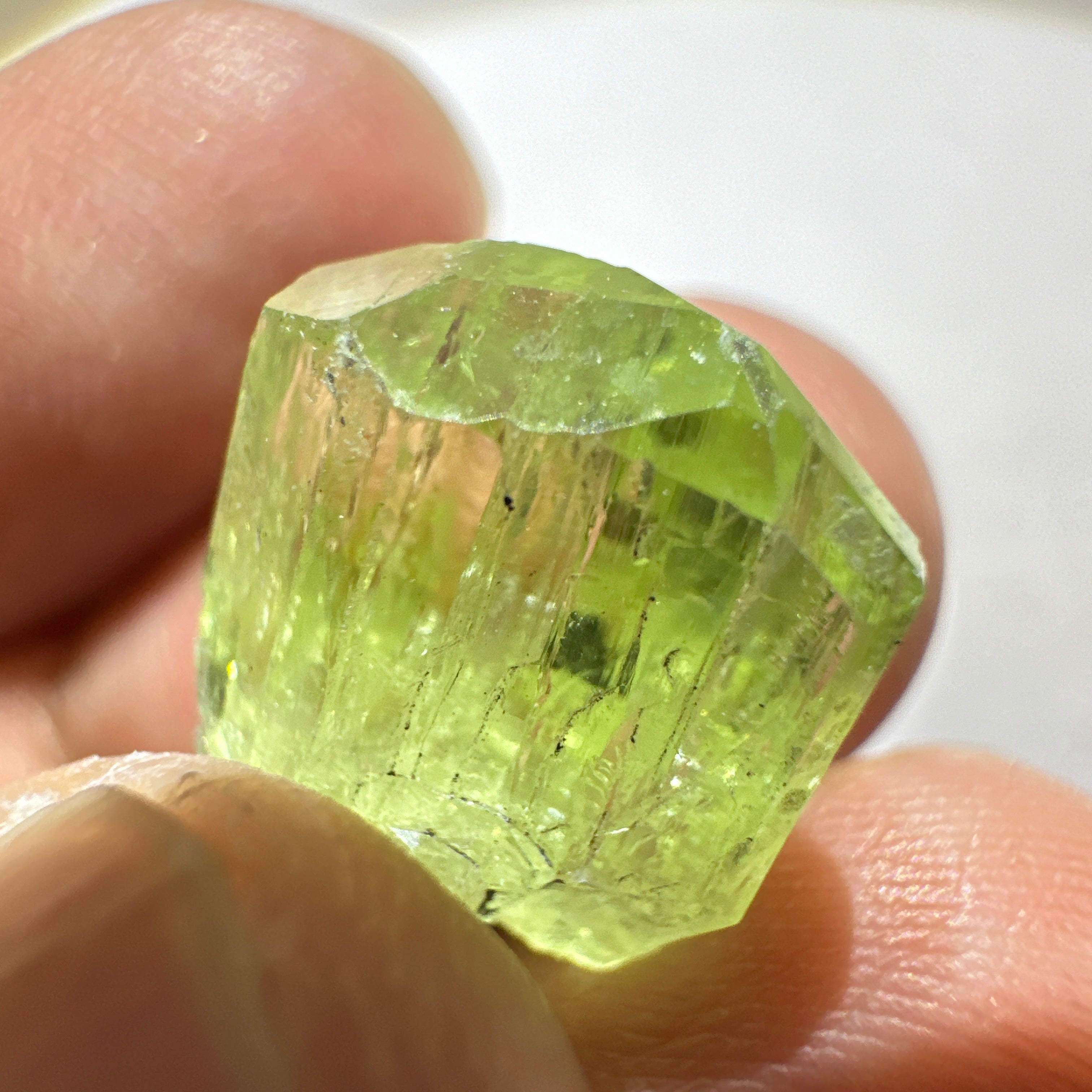 Diopside crystal, 2.6gm, Merelani, Tanzania