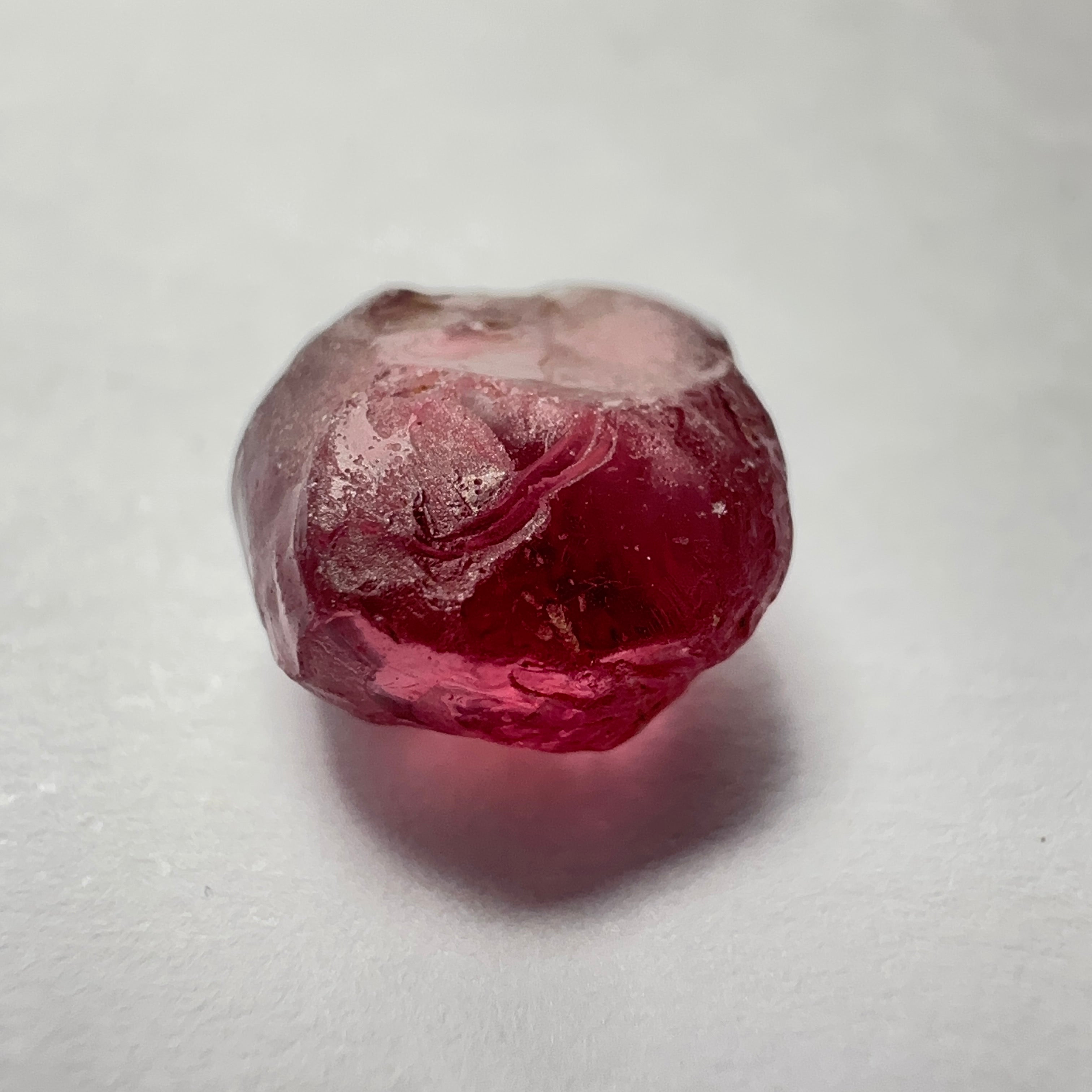 Rhodolite Garnet Colour Shifting, 3.84ct, Umba, Tanzania, Untreated Untreated. Few bubbles on the outside