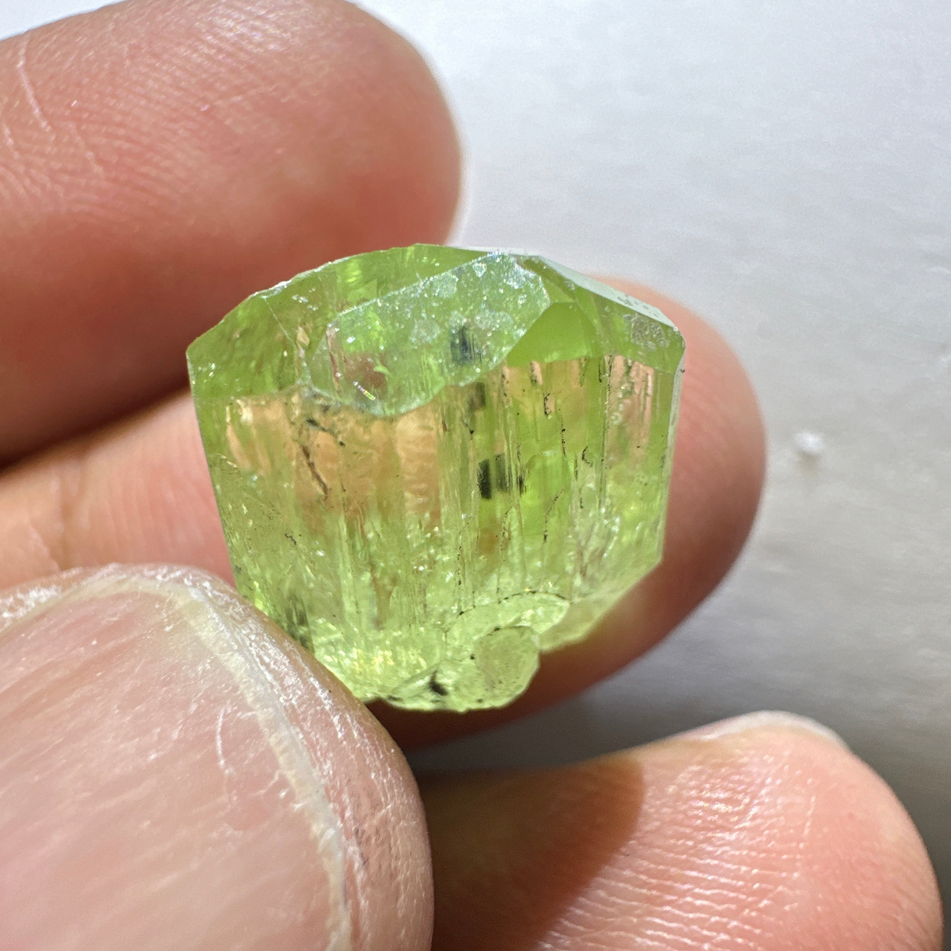 Diopside crystal, 2.6gm, Merelani, Tanzania