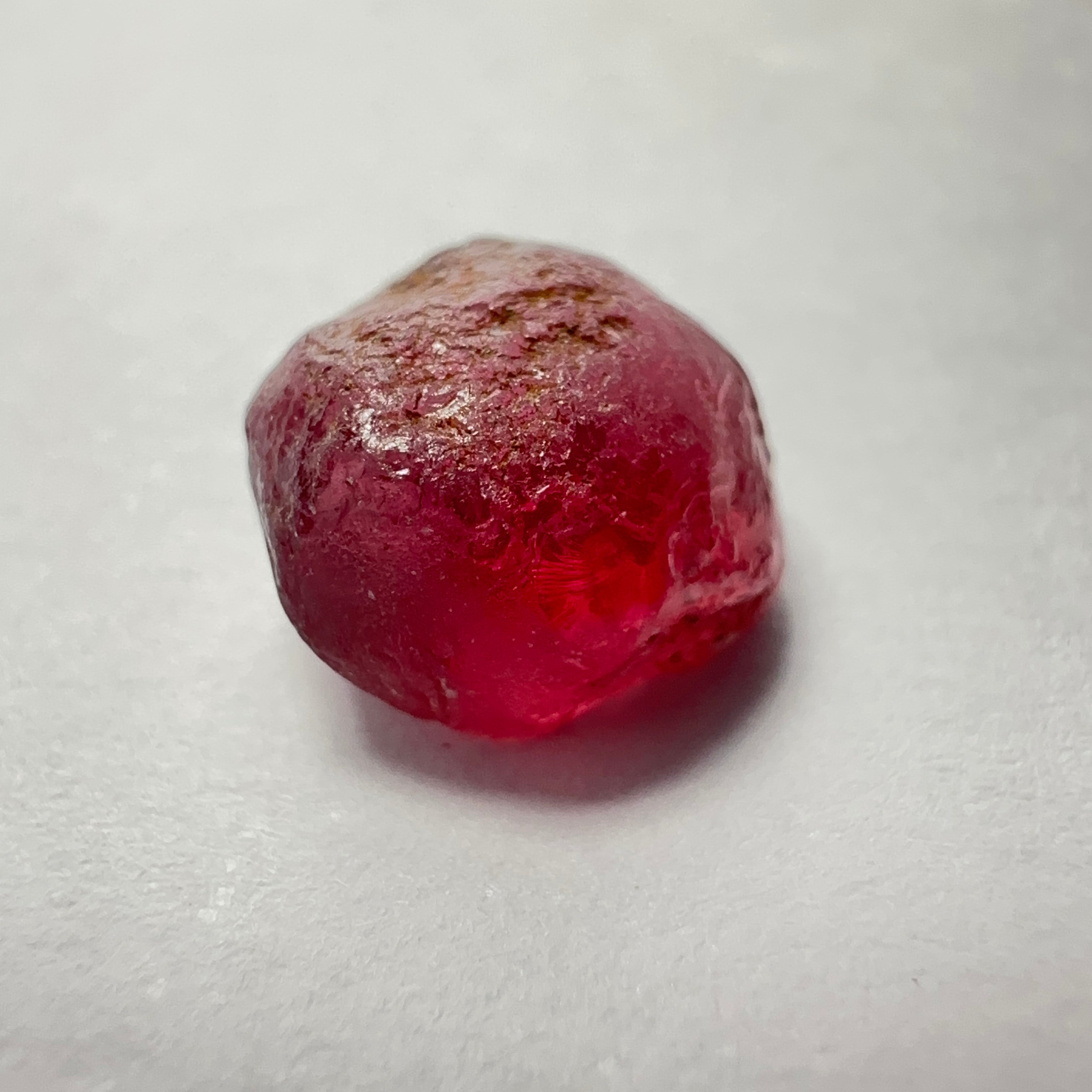 Rhodolite Garnet Colour Shifting, 3.84ct, Umba, Tanzania, Untreated Untreated. Few bubbles on the outside