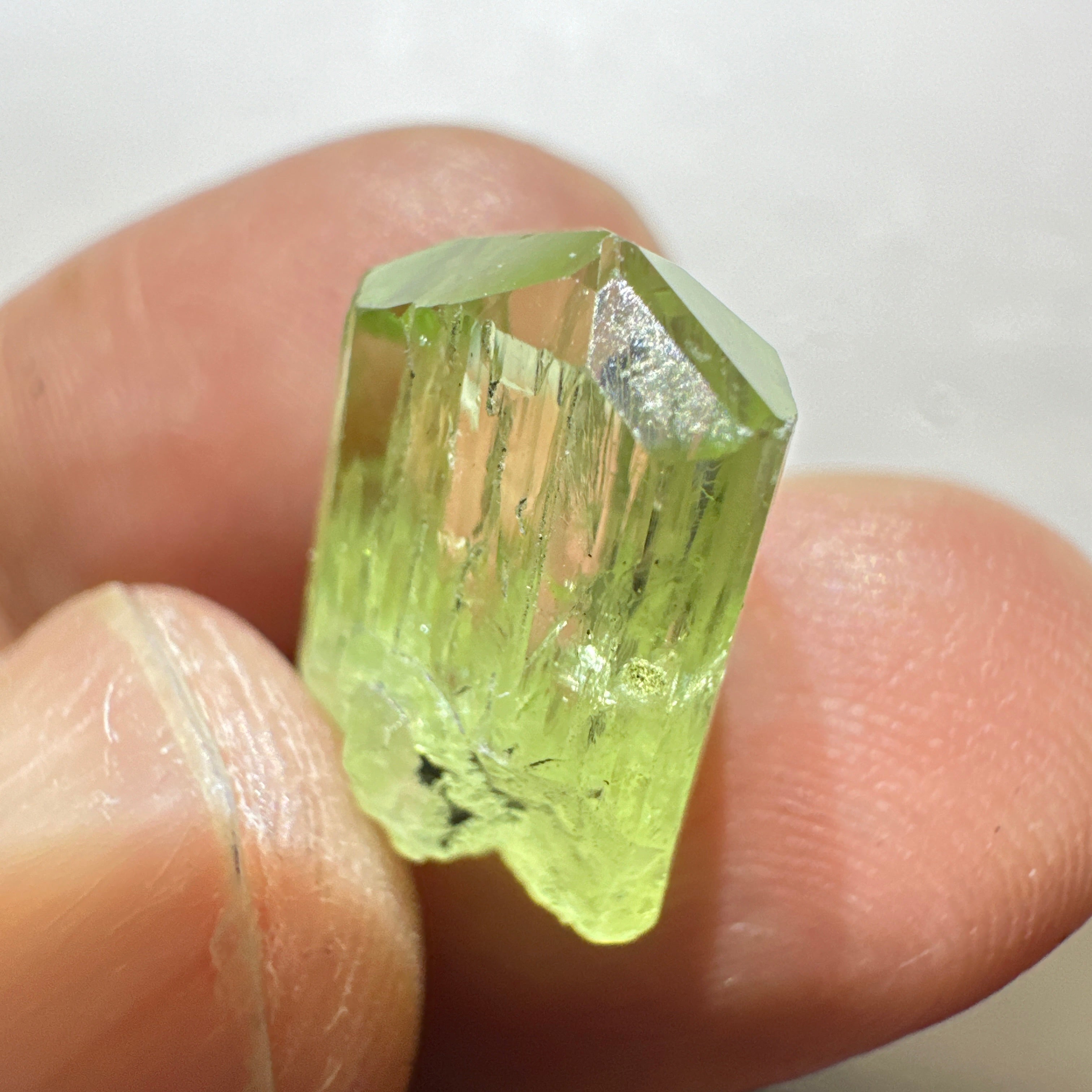 Diopside crystal, 2.6gm, Merelani, Tanzania