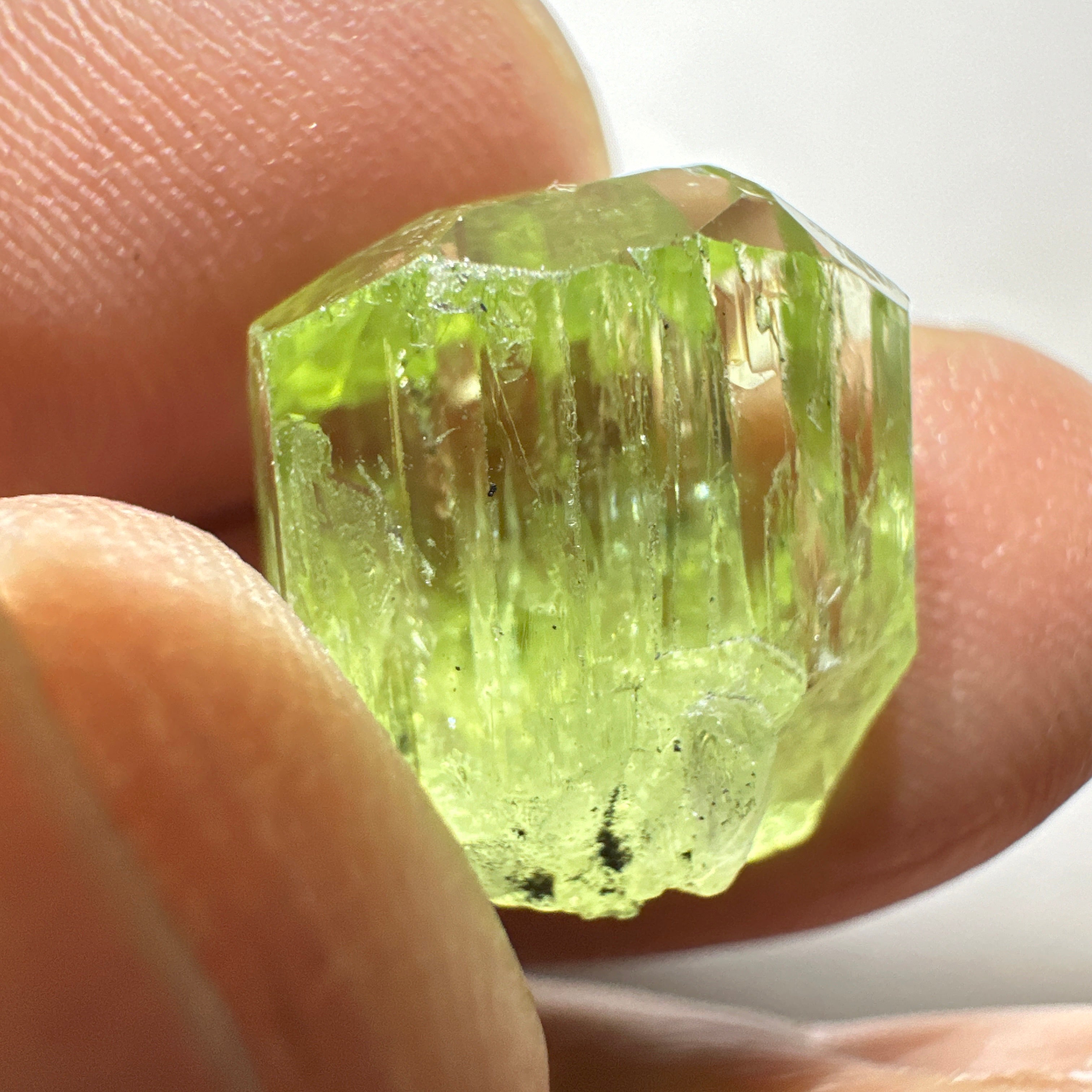 Diopside crystal, 2.6gm, Merelani, Tanzania