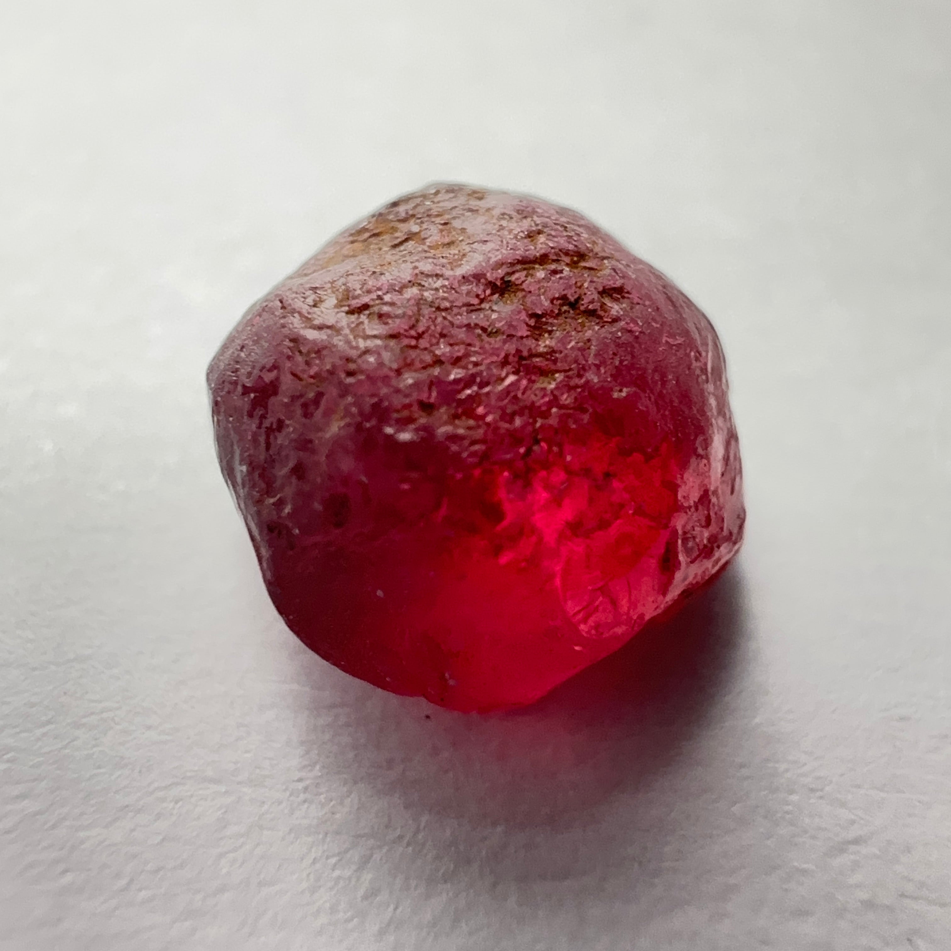 Rhodolite Garnet Colour Shifting, 3.84ct, Umba, Tanzania, Untreated Untreated. Few bubbles on the outside