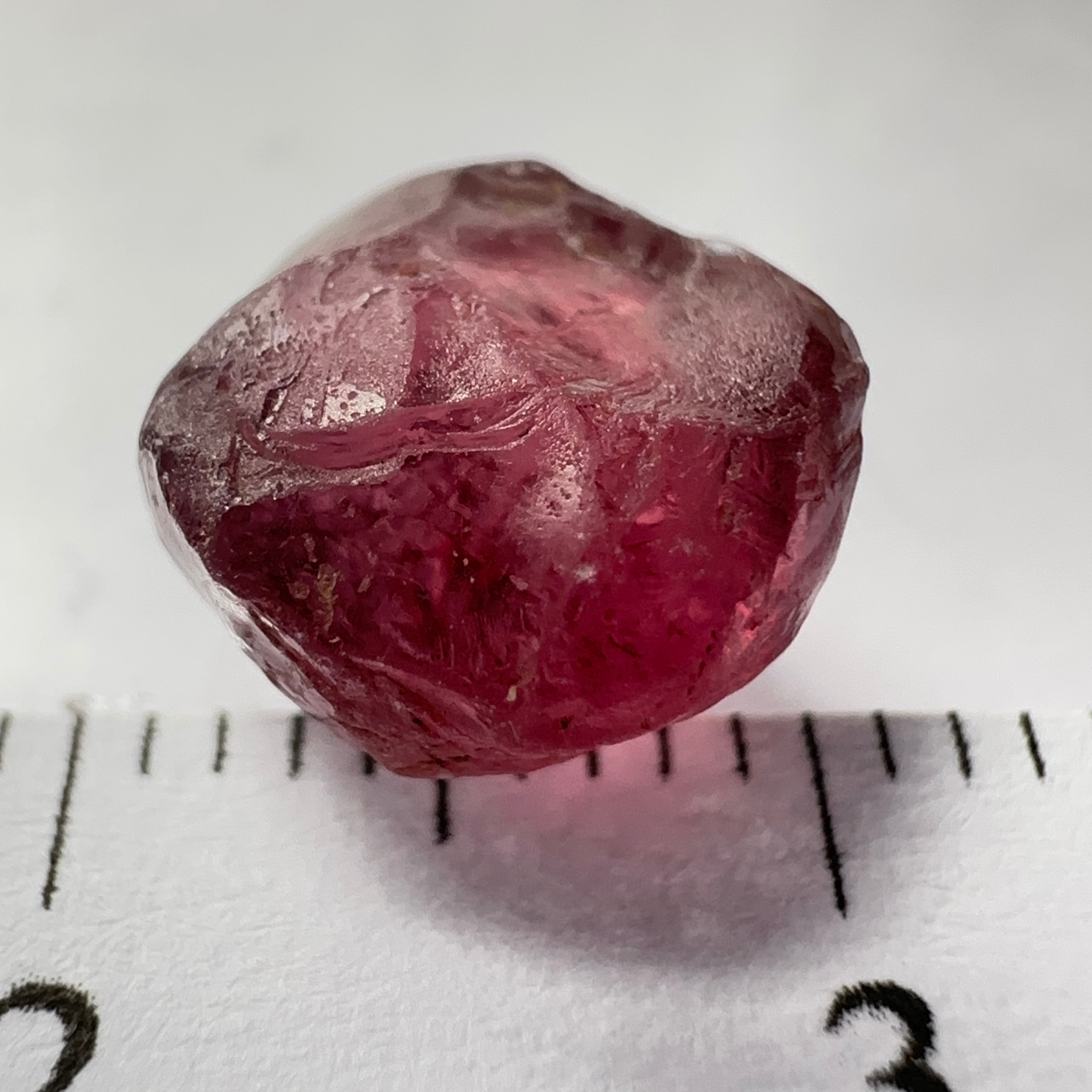 Rhodolite Garnet Colour Shifting, 3.84ct, Umba, Tanzania, Untreated Untreated. Few bubbles on the outside