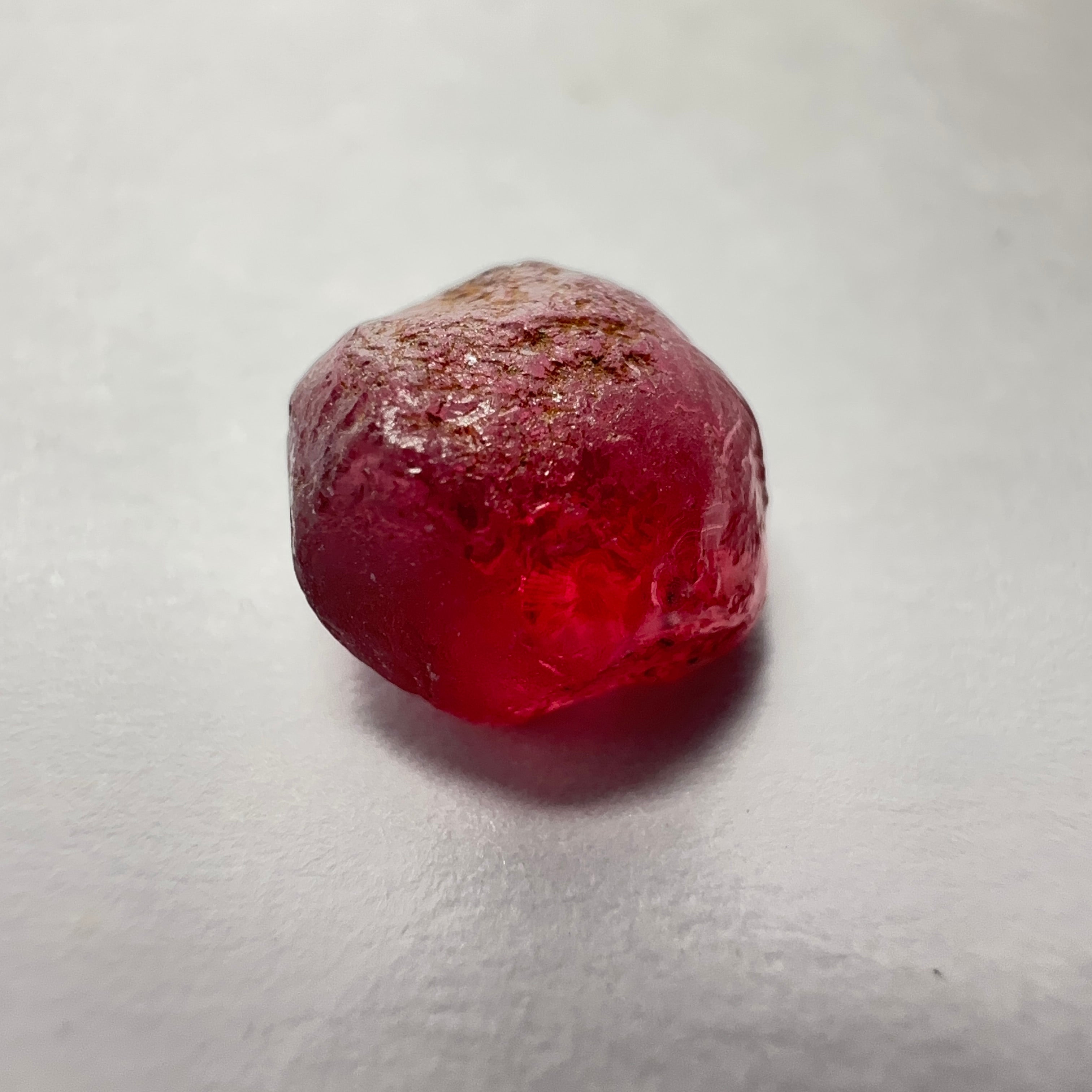 Rhodolite Garnet Colour Shifting, 3.84ct, Umba, Tanzania, Untreated Untreated. Few bubbles on the outside