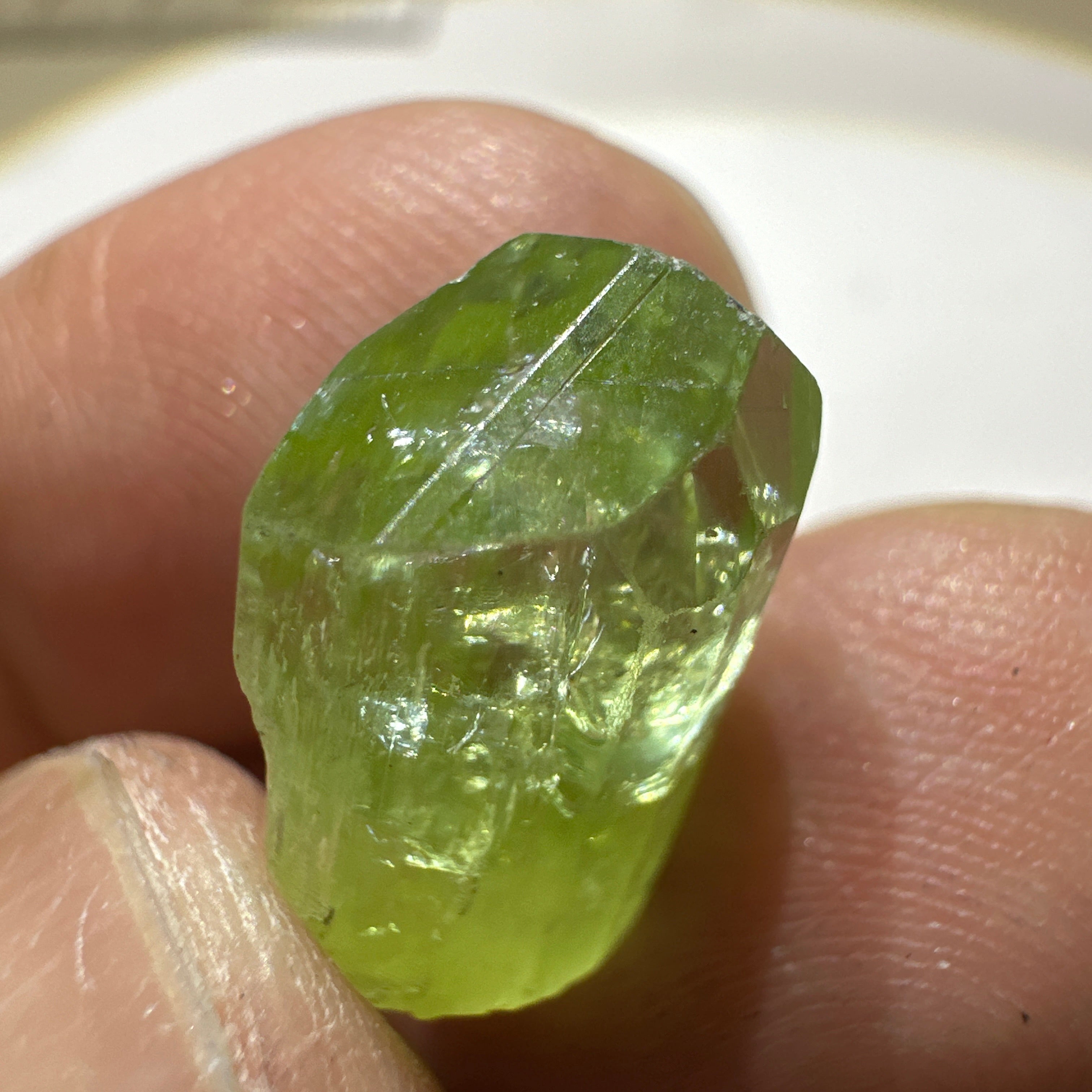 Diopside crystal, 2.4gm, Merelani, Tanzania