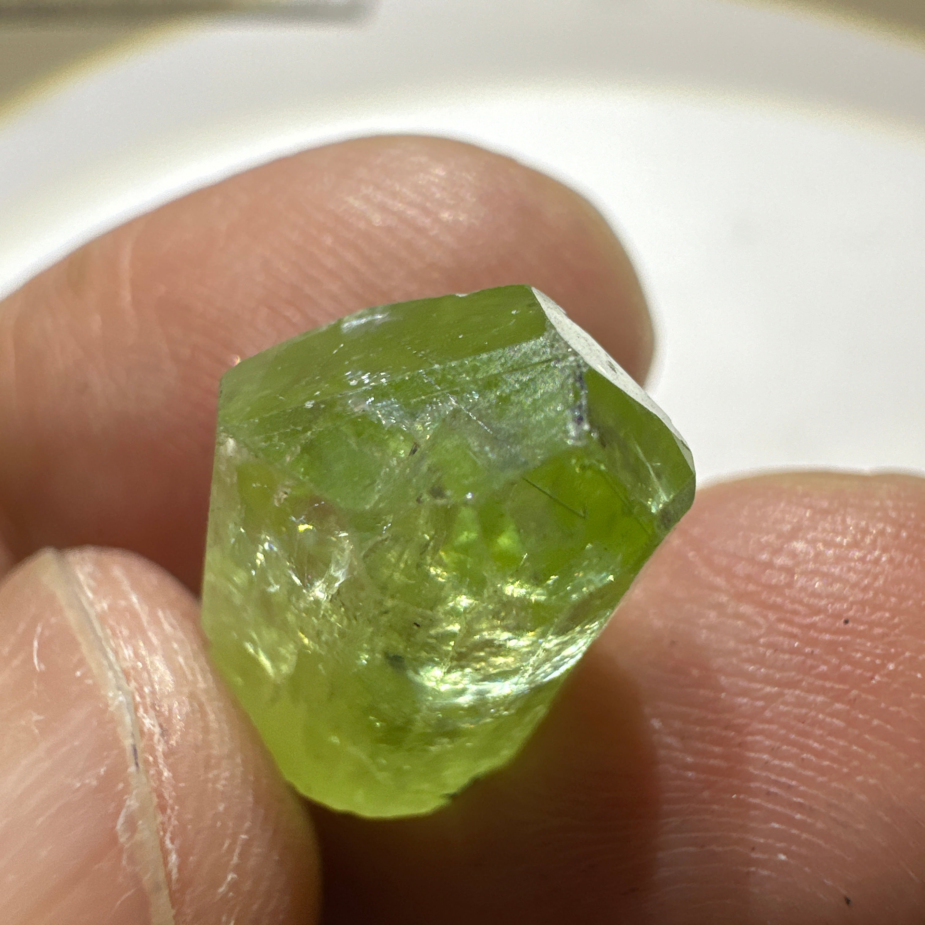 Diopside crystal, 2.4gm, Merelani, Tanzania