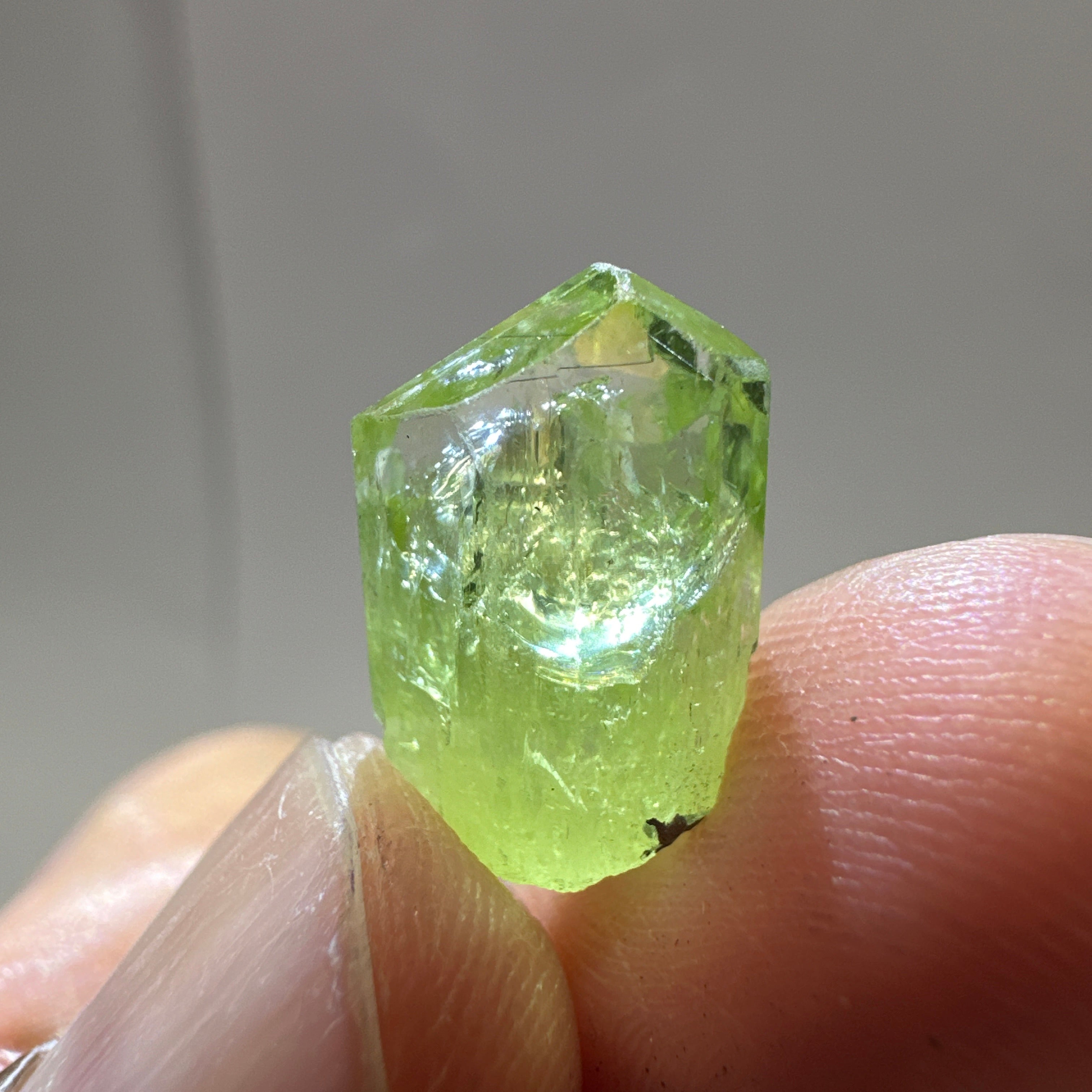 Diopside crystal, 2.4gm, Merelani, Tanzania