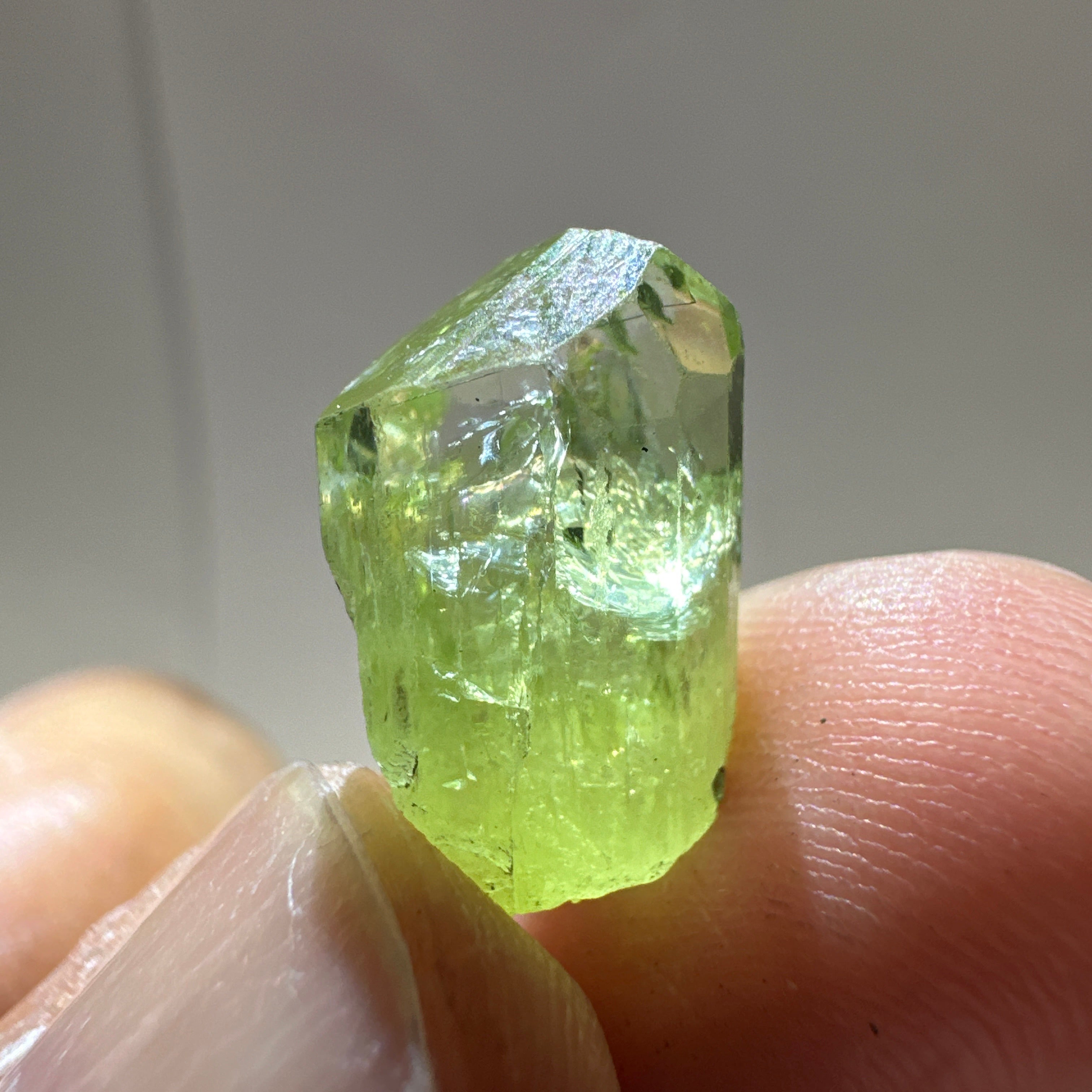 Diopside crystal, 2.4gm, Merelani, Tanzania