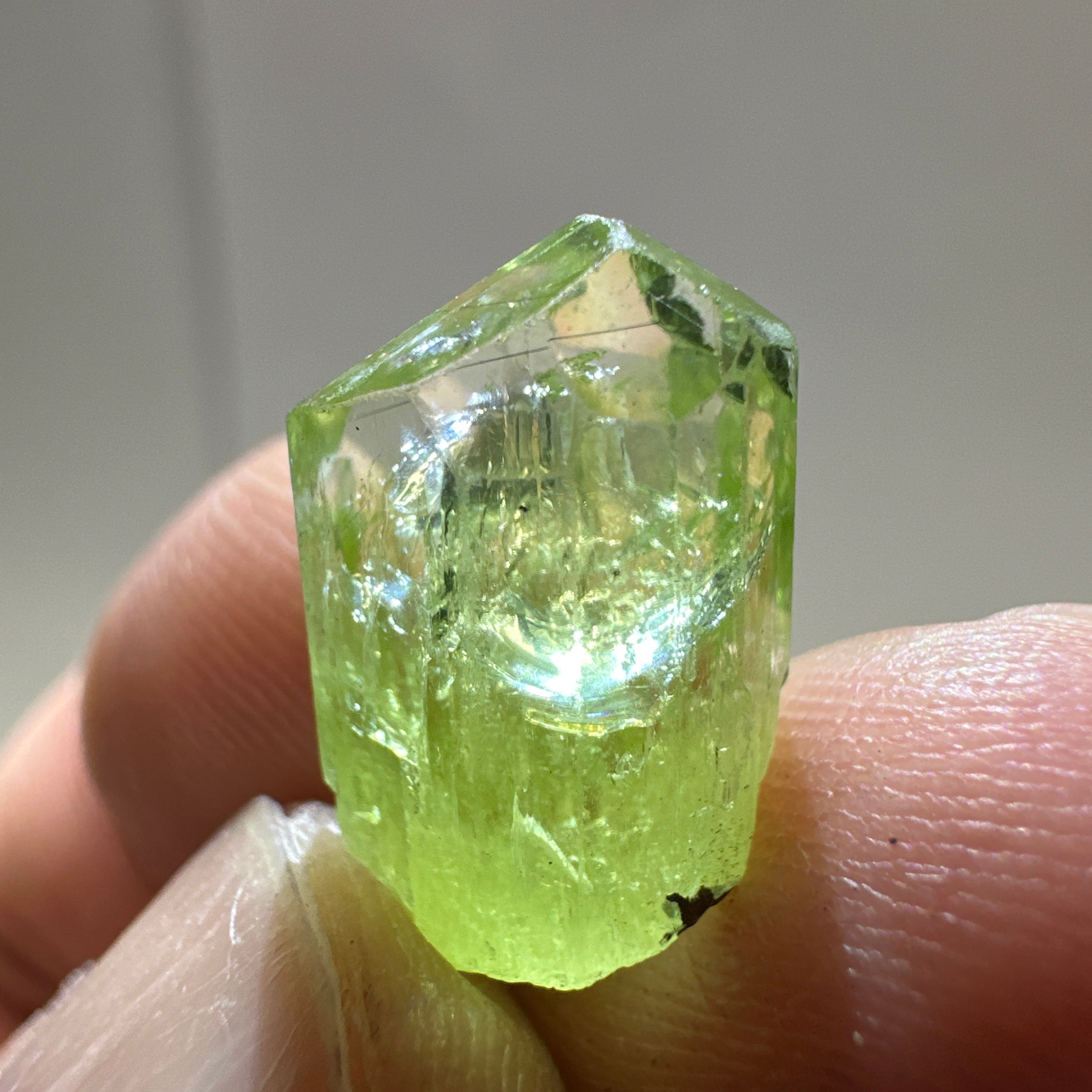 Diopside crystal, 2.4gm, Merelani, Tanzania