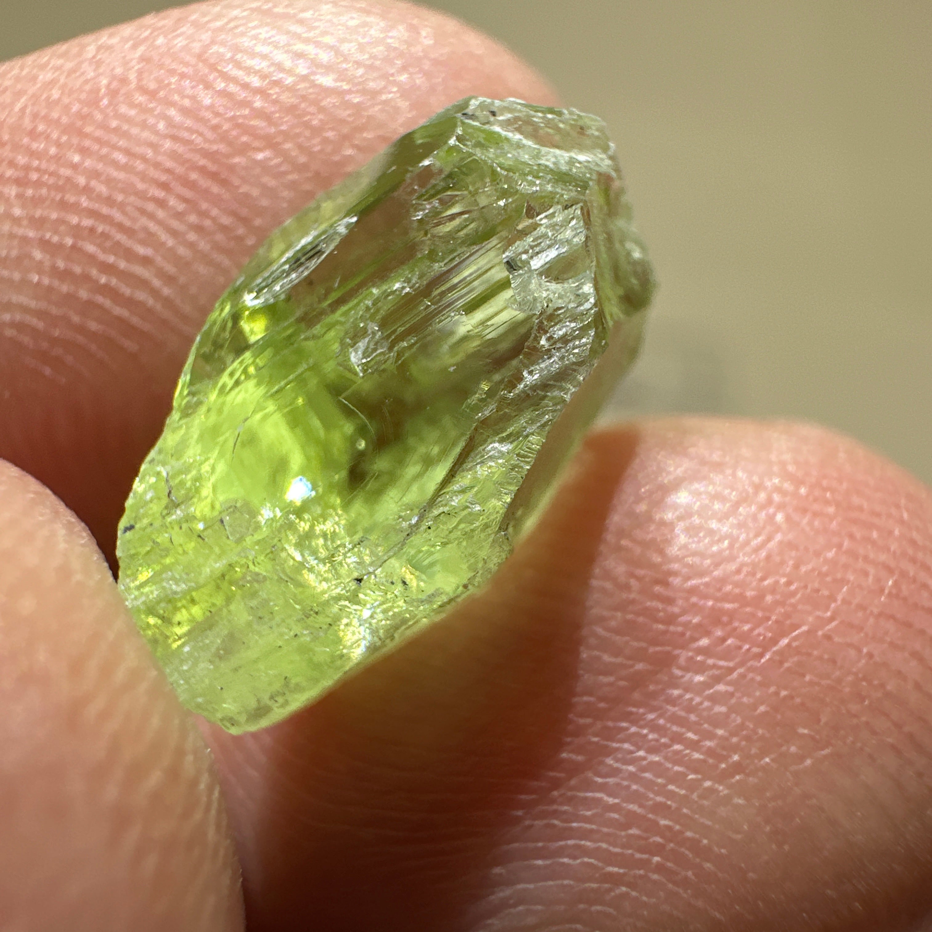 Diopside crystal, 1.2gm, Merelani, Tanzania - VVS-IF