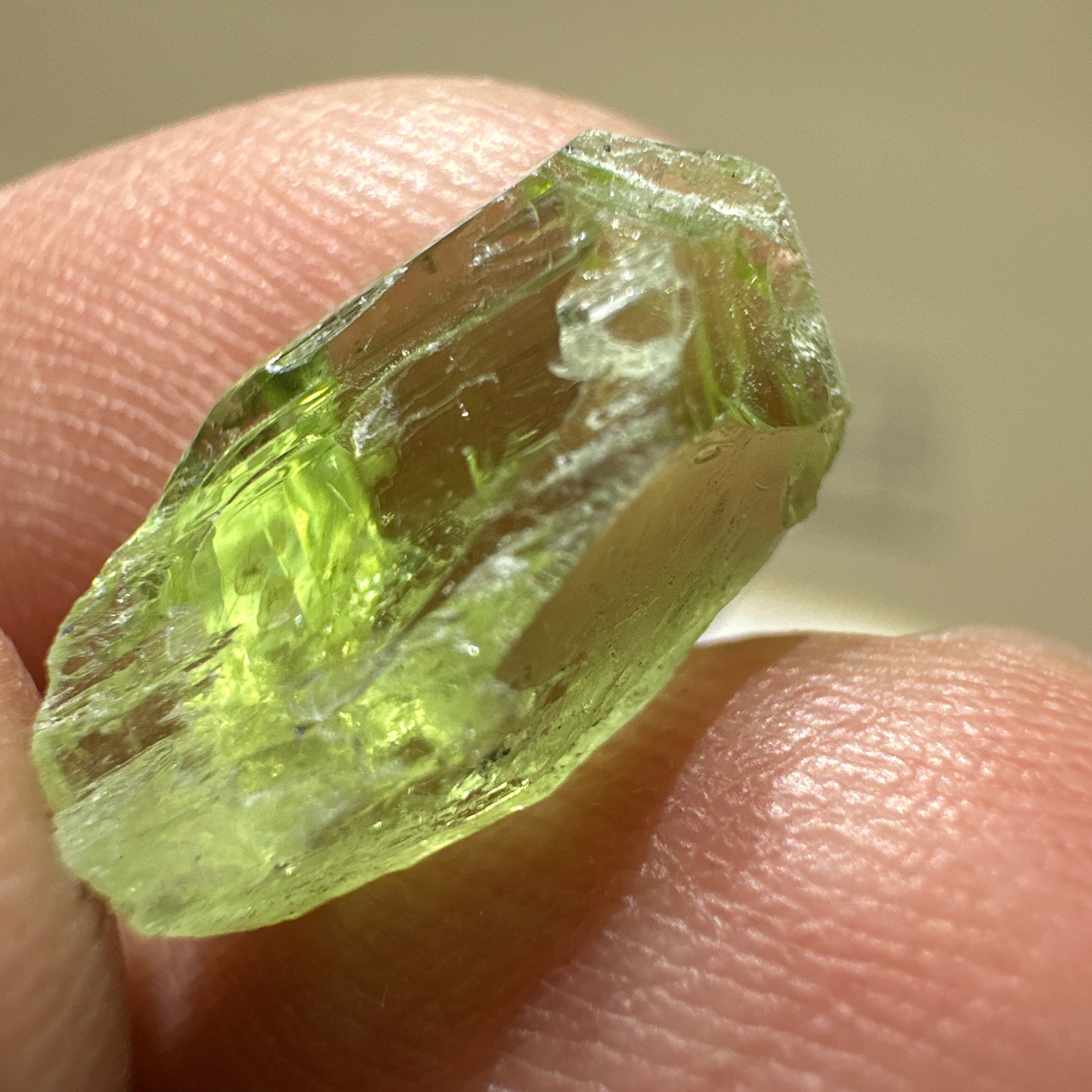 Diopside crystal, 1.2gm, Merelani, Tanzania - VVS-IF