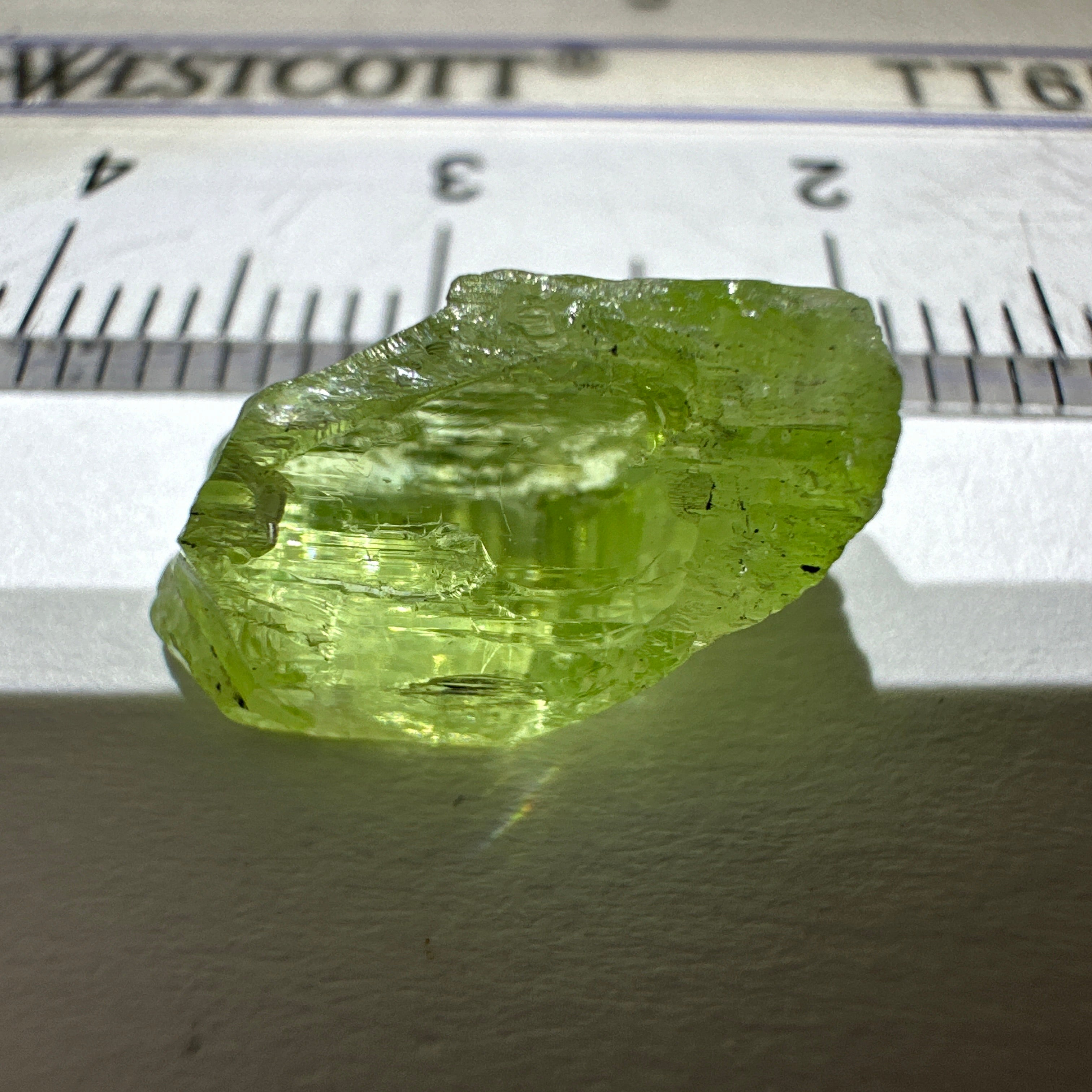 Diopside crystal, 1.2gm, Merelani, Tanzania - VVS-IF