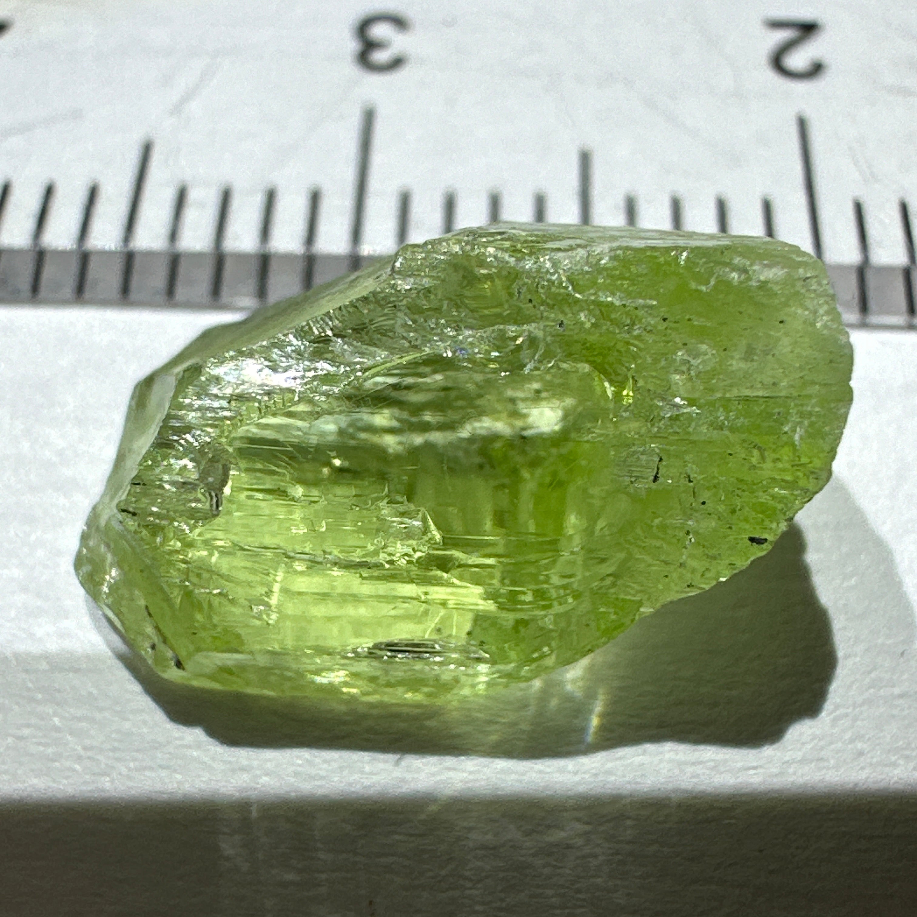 Diopside crystal, 1.2gm, Merelani, Tanzania - VVS-IF