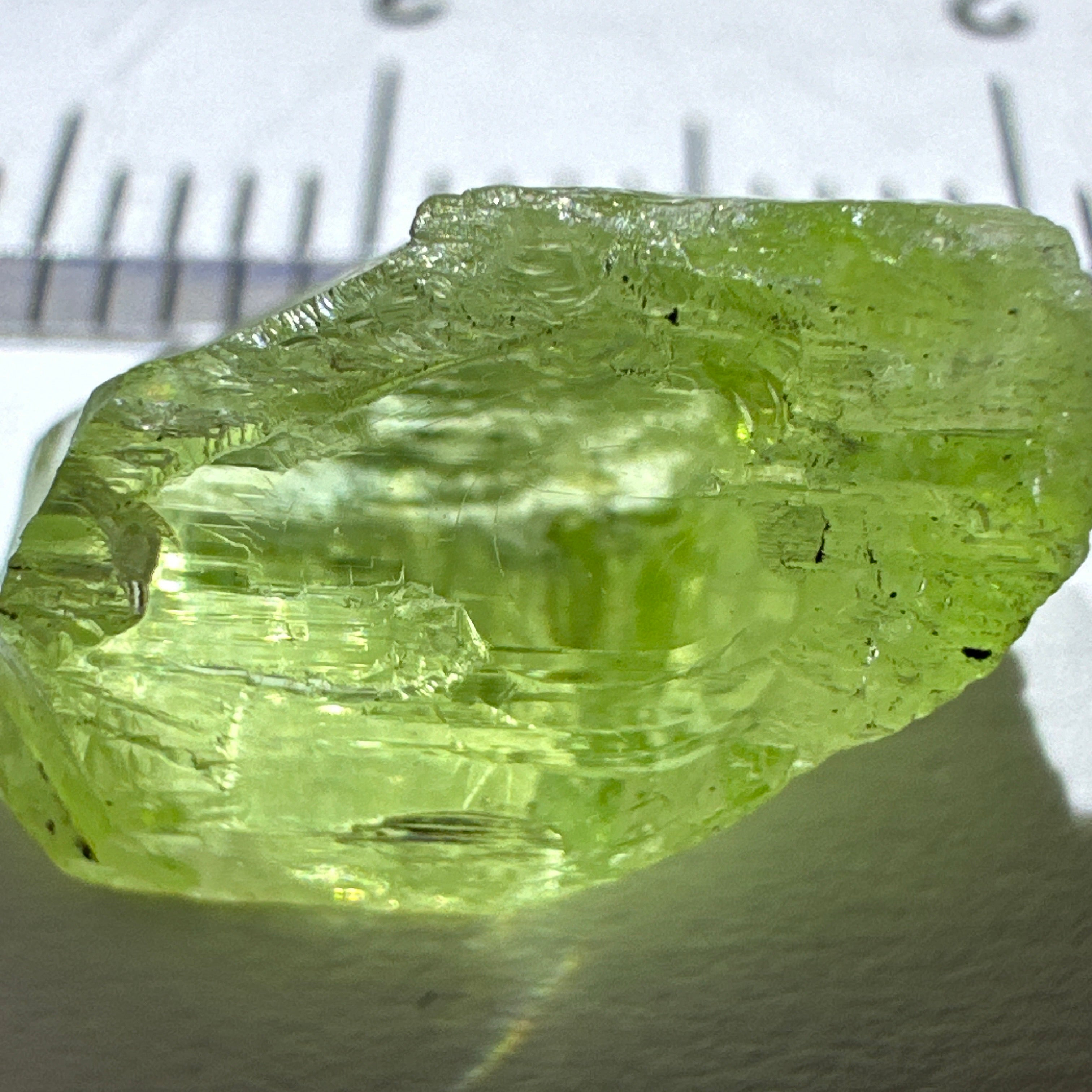 Diopside crystal, 1.2gm, Merelani, Tanzania - VVS-IF