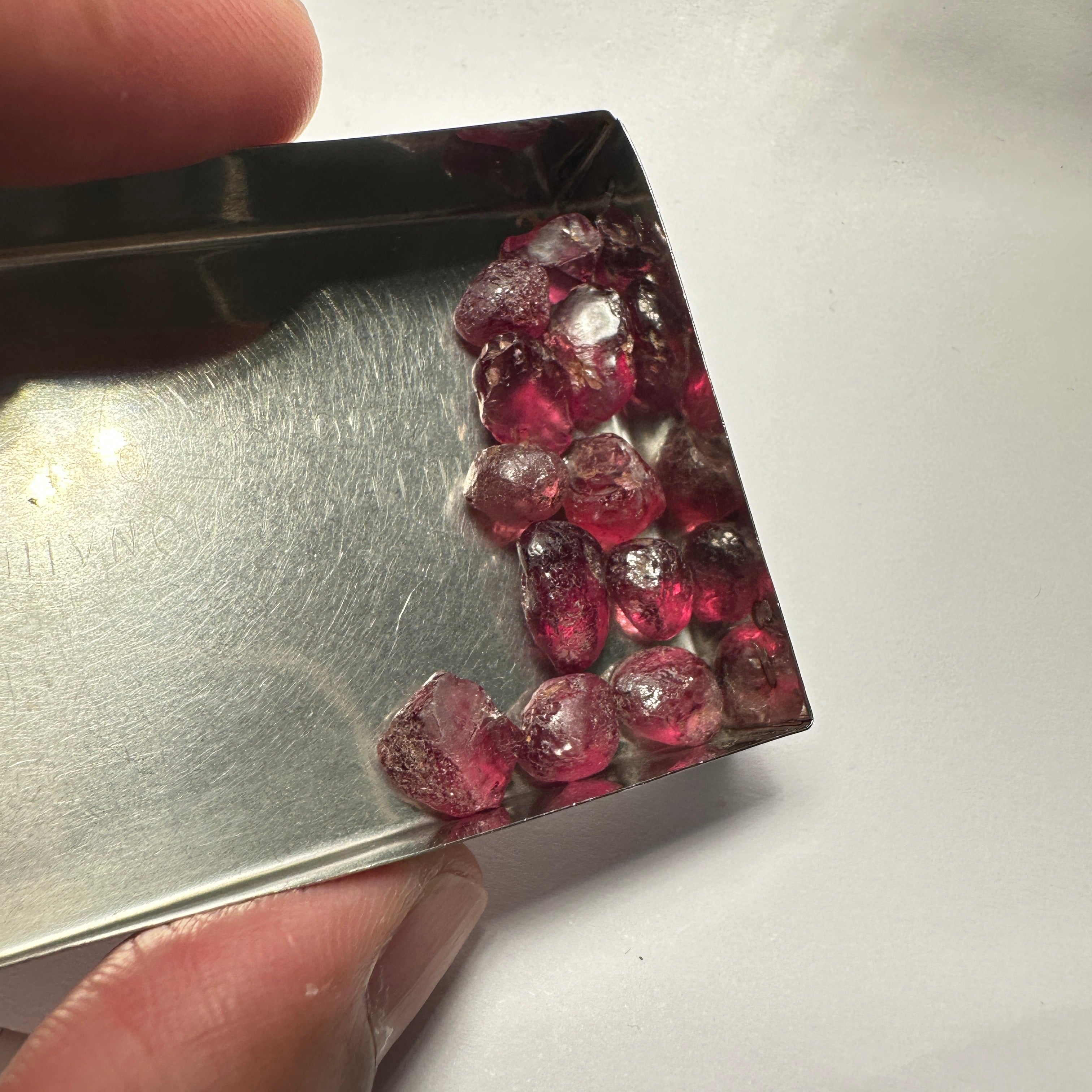 Wholesale lot - Rhodolite Garnet Colour Shifting Lot, 45.99ct / 9.19gm, Umba, Tanzania, Untreated Untreated, 11 pcs, 4.18ct av. Si clarity, US$10 per gm