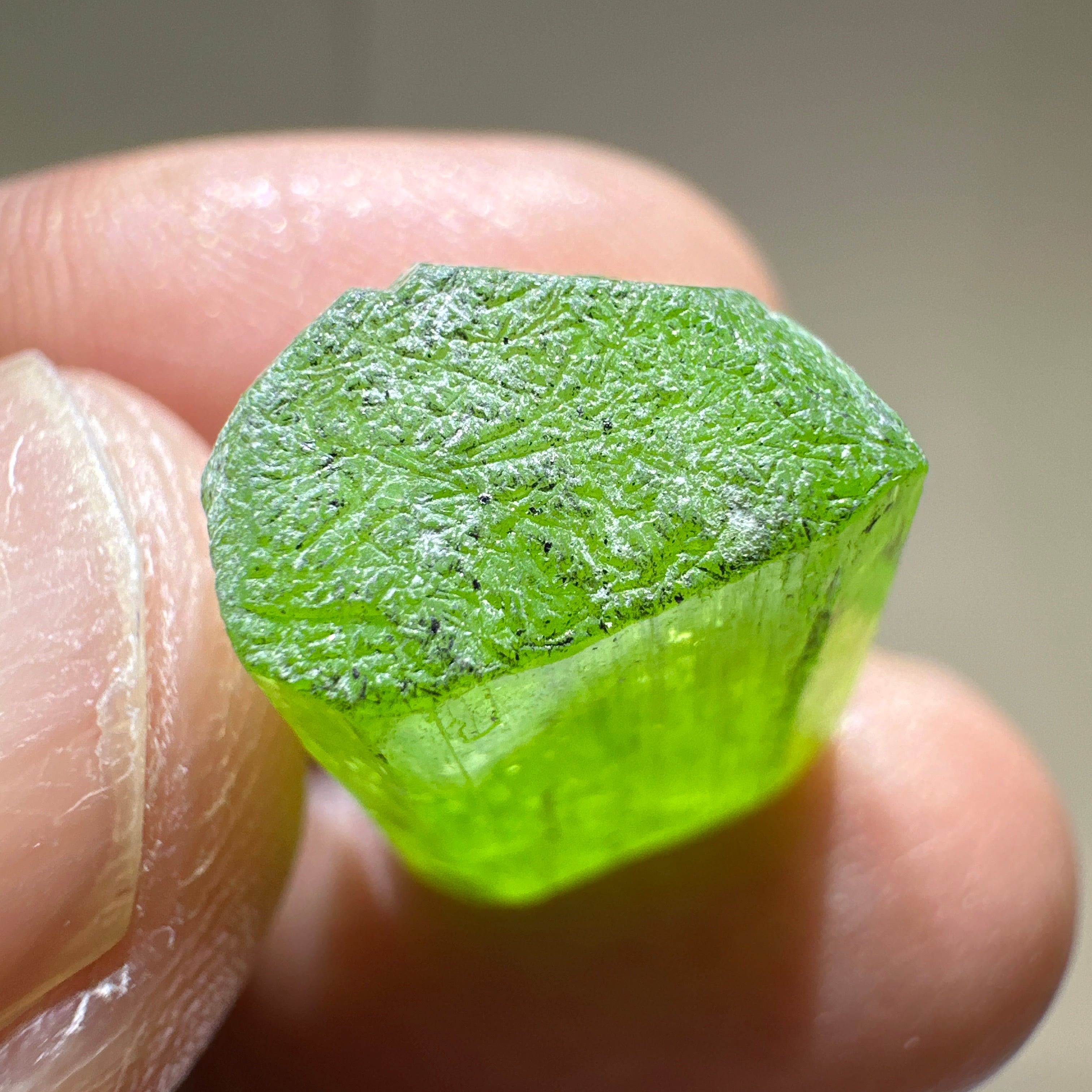 Tremolite Crystal, 3.90gm, Merelani, Tanzania