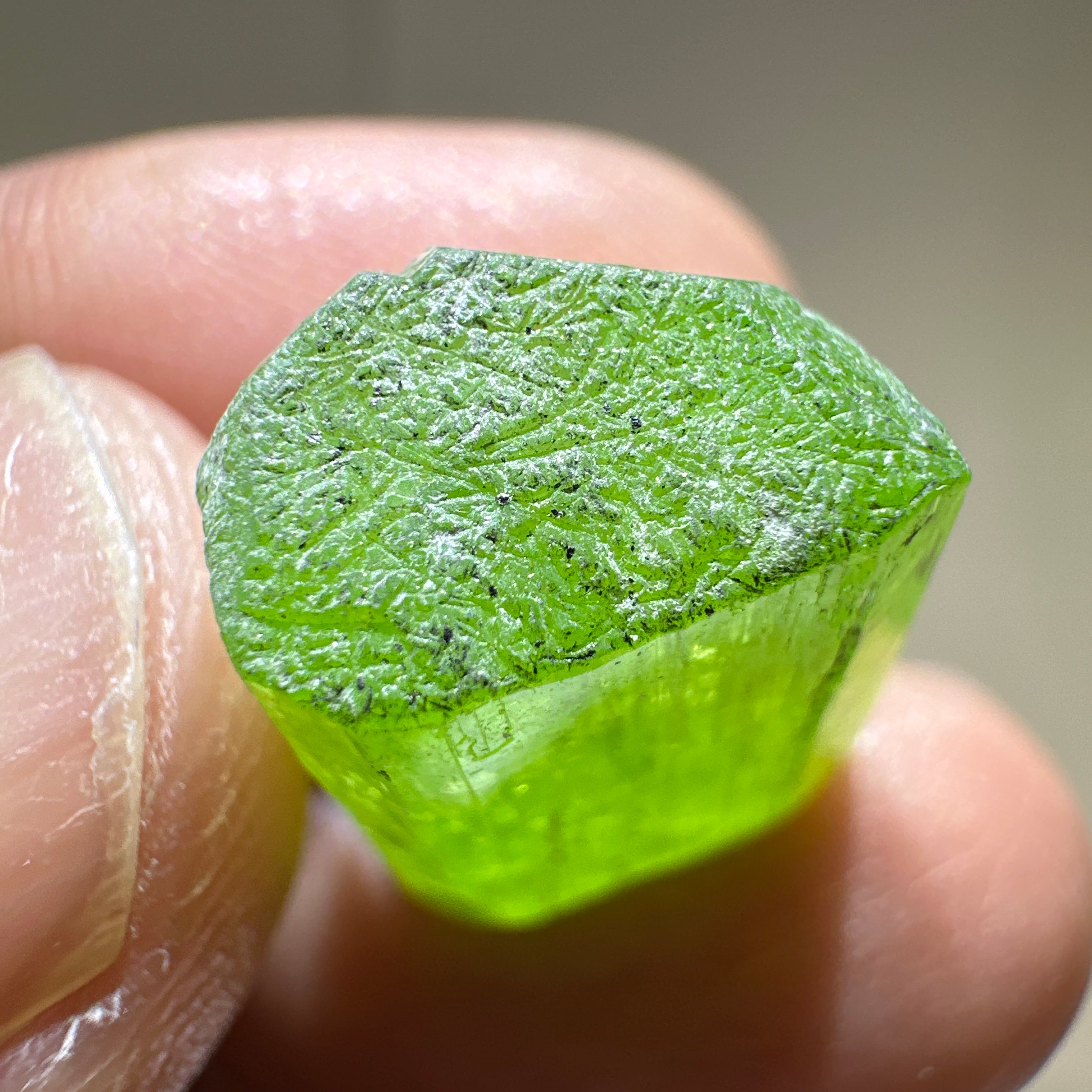 Tremolite Crystal, 3.90gm, Merelani, Tanzania