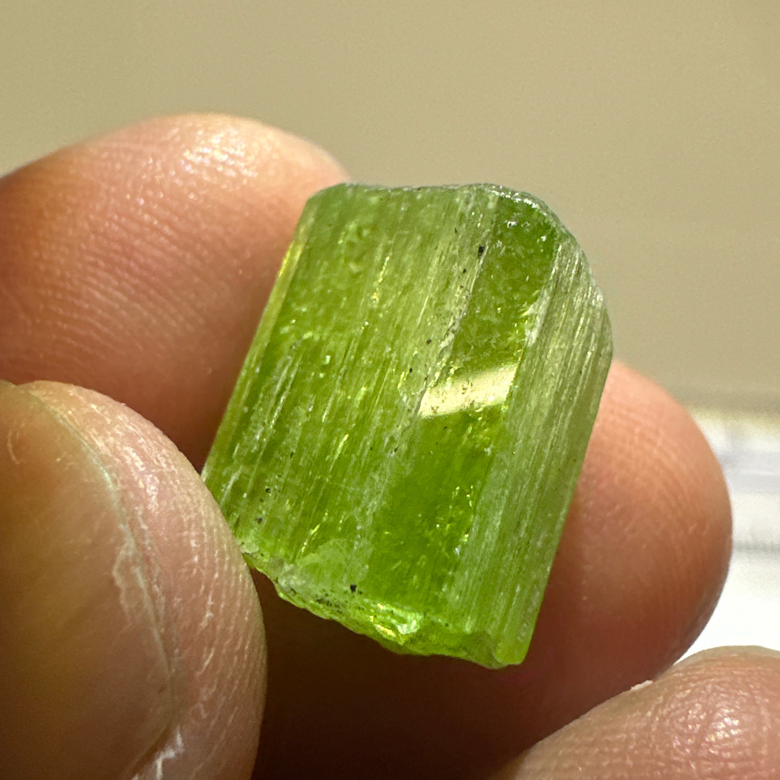 Tremolite Crystal, 3.90gm, Merelani, Tanzania