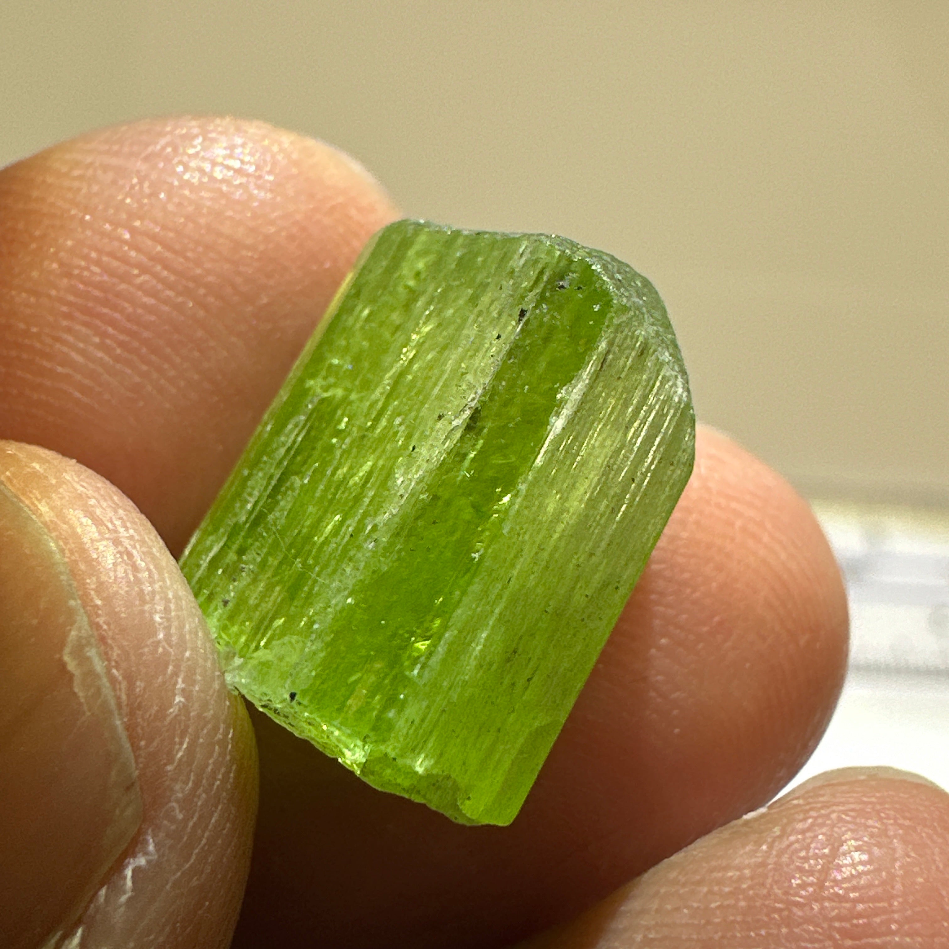 Tremolite Crystal, 3.90gm, Merelani, Tanzania