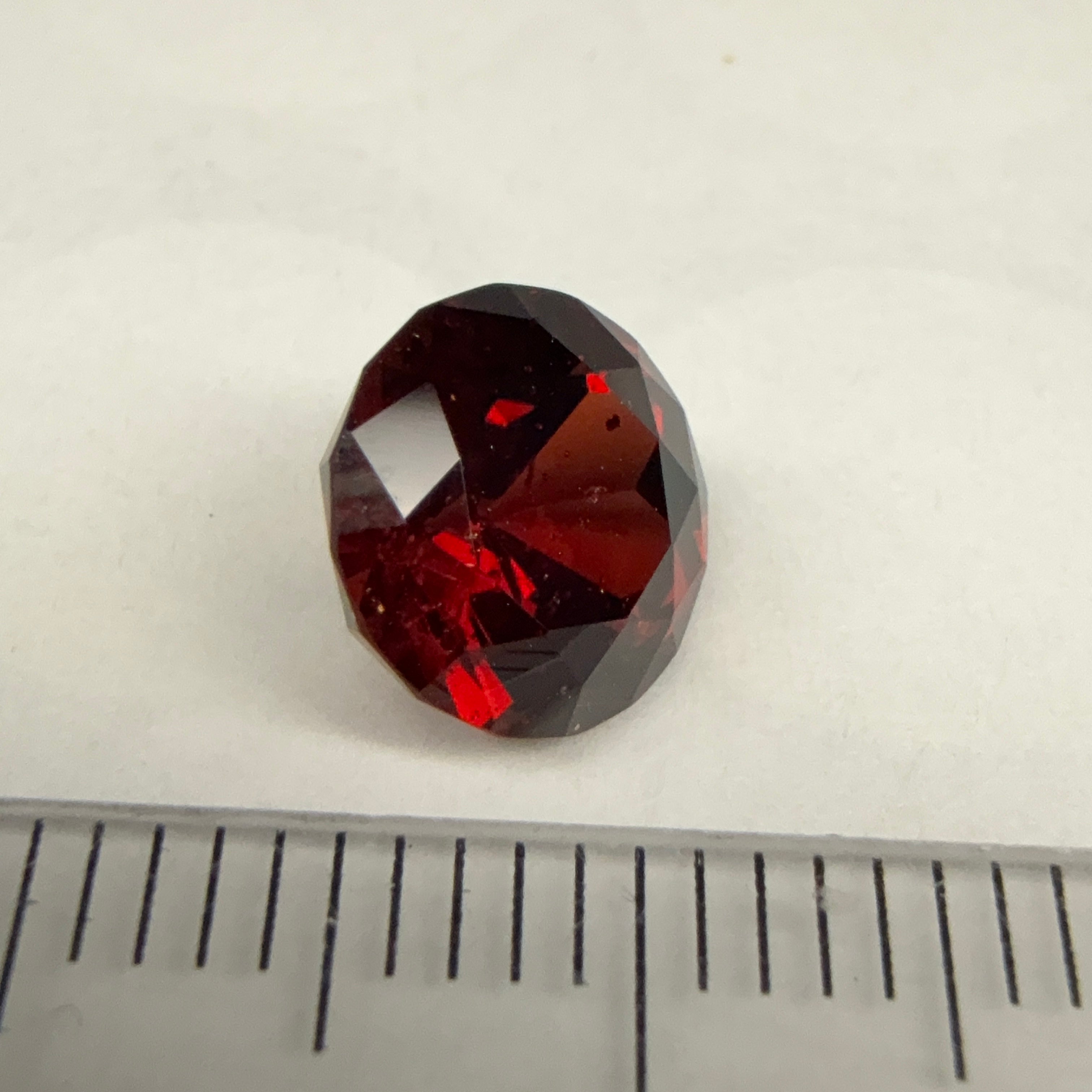 Umba Garnet, 2.70ct, Tanzania. Untreated Unheated, dark with slight spots