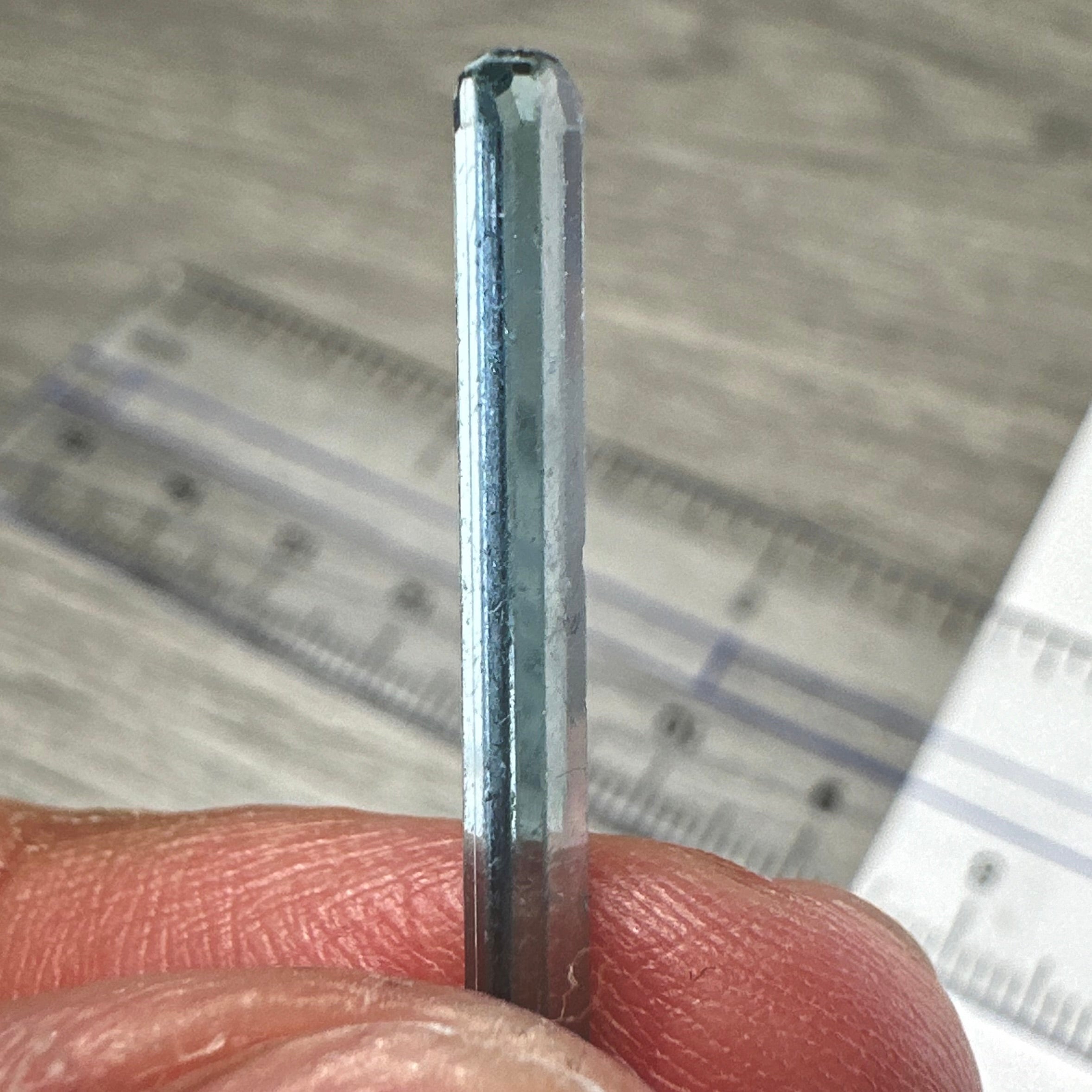 Blue Apatite Crystal, 2.32ct, Merelani, Tanzania, Untreated Unheated