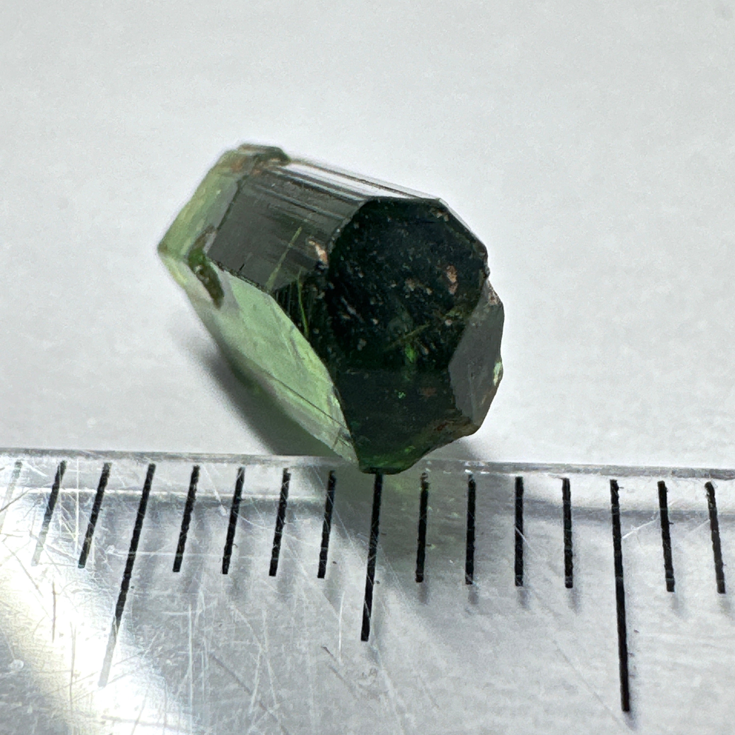 Tanzanian Chrome Tourmaline Crystal, 2.61ct, Laletema, Tanzania, Untreated Unheated