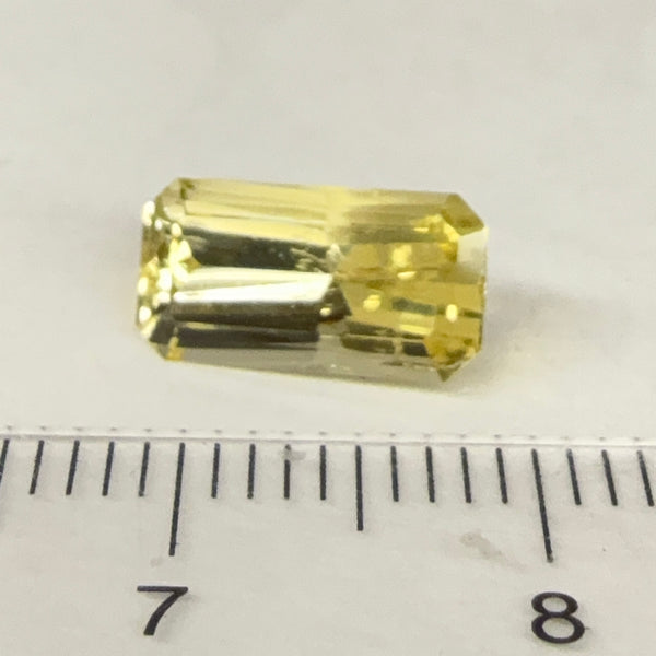 Yellow Tourmaline, 2.18ct, Untreated Unheated