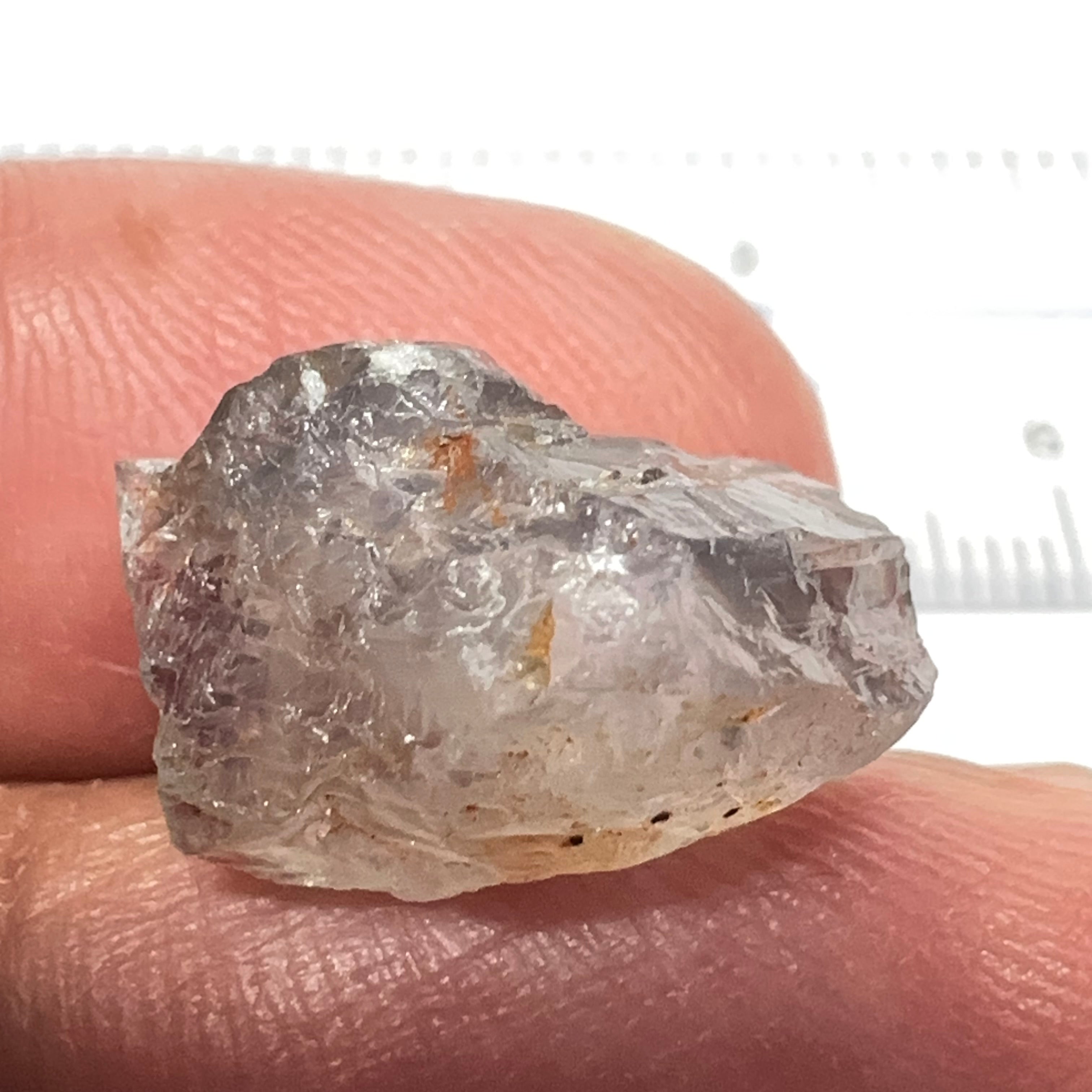 Umba Sapphire, 11.78ct, Tanzania, Untreated Unheated, silky, see pics, good for a cab though or facet with silk